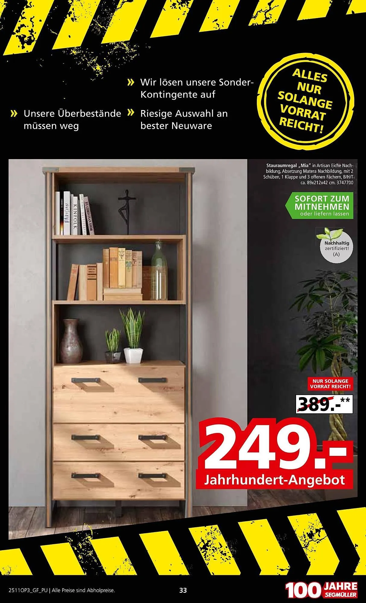 Segmüller Prospekt von 22. November bis 14. Dezember 2025 - Prospekt seite 33