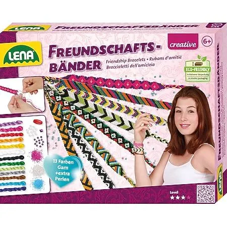 Freundschaftsbänder, groß, Faltschachtel
