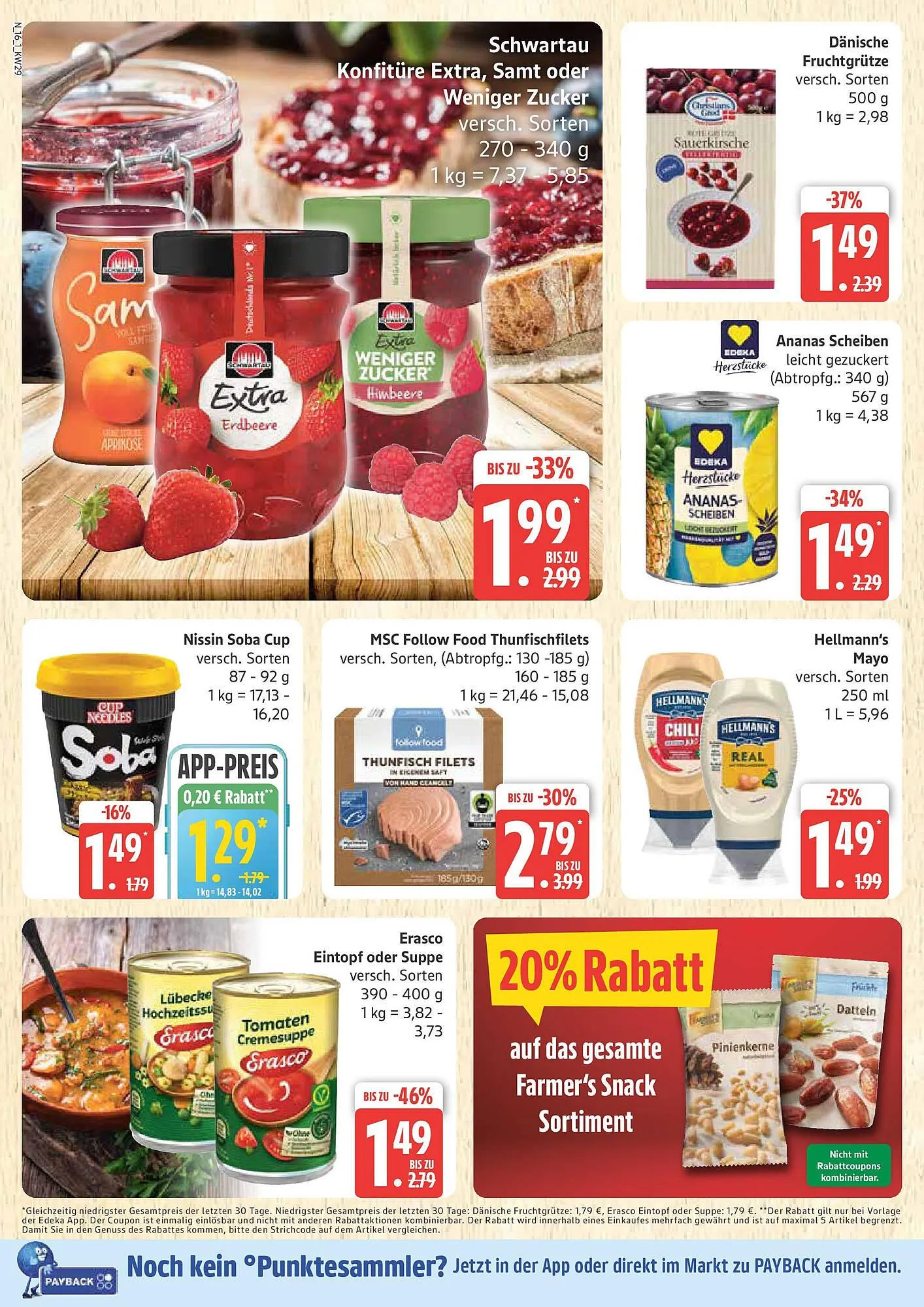 Marktkauf Prospekt von 13. Juli bis 19. Juli 2025 - Prospekt seite 16