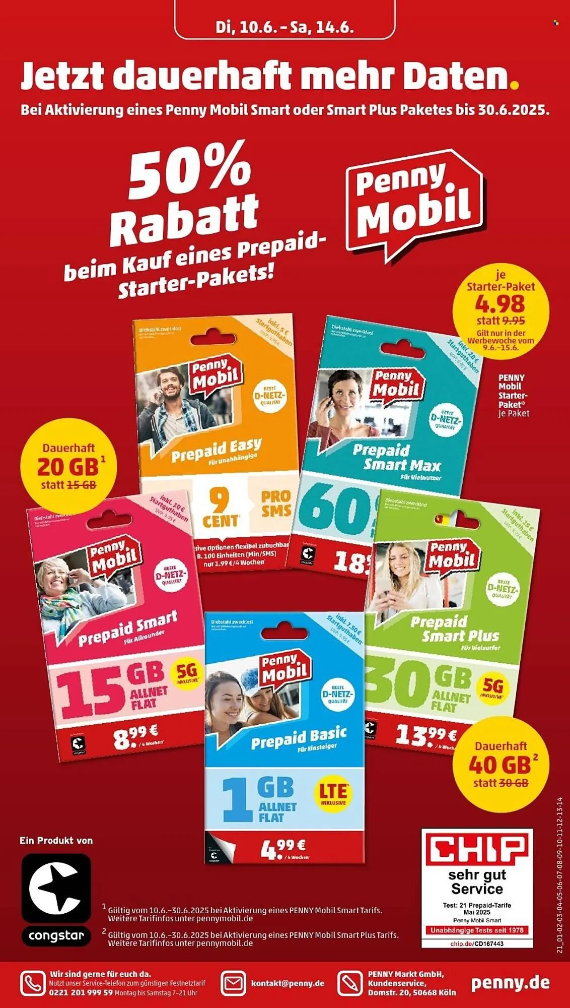 PENNY Prospekt von 10. Juni bis 14. Juni 2025 - Prospekt seite 23