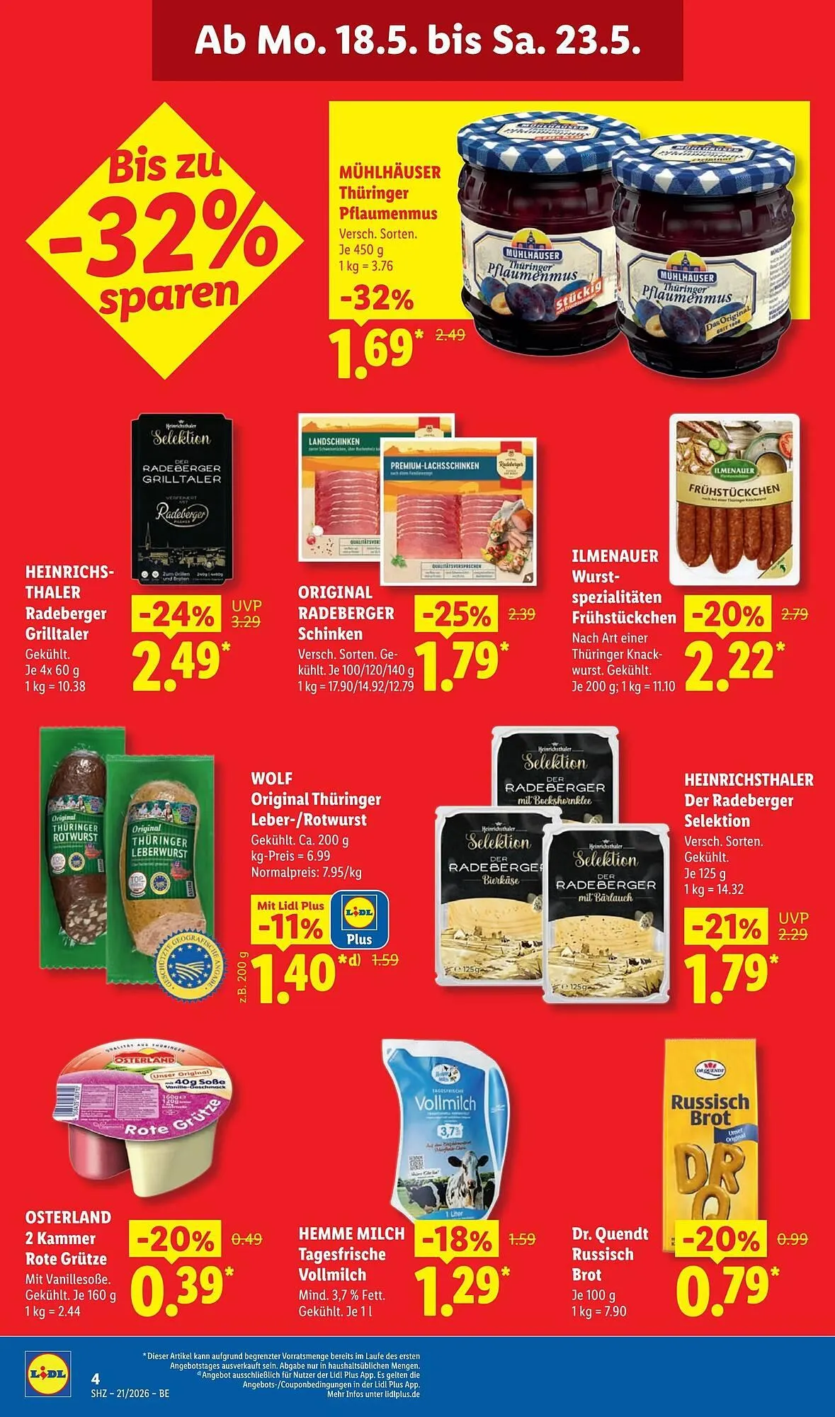 Lidl Prospekt von 18. Mai bis 24. Mai 2026 - Prospekt seite 4