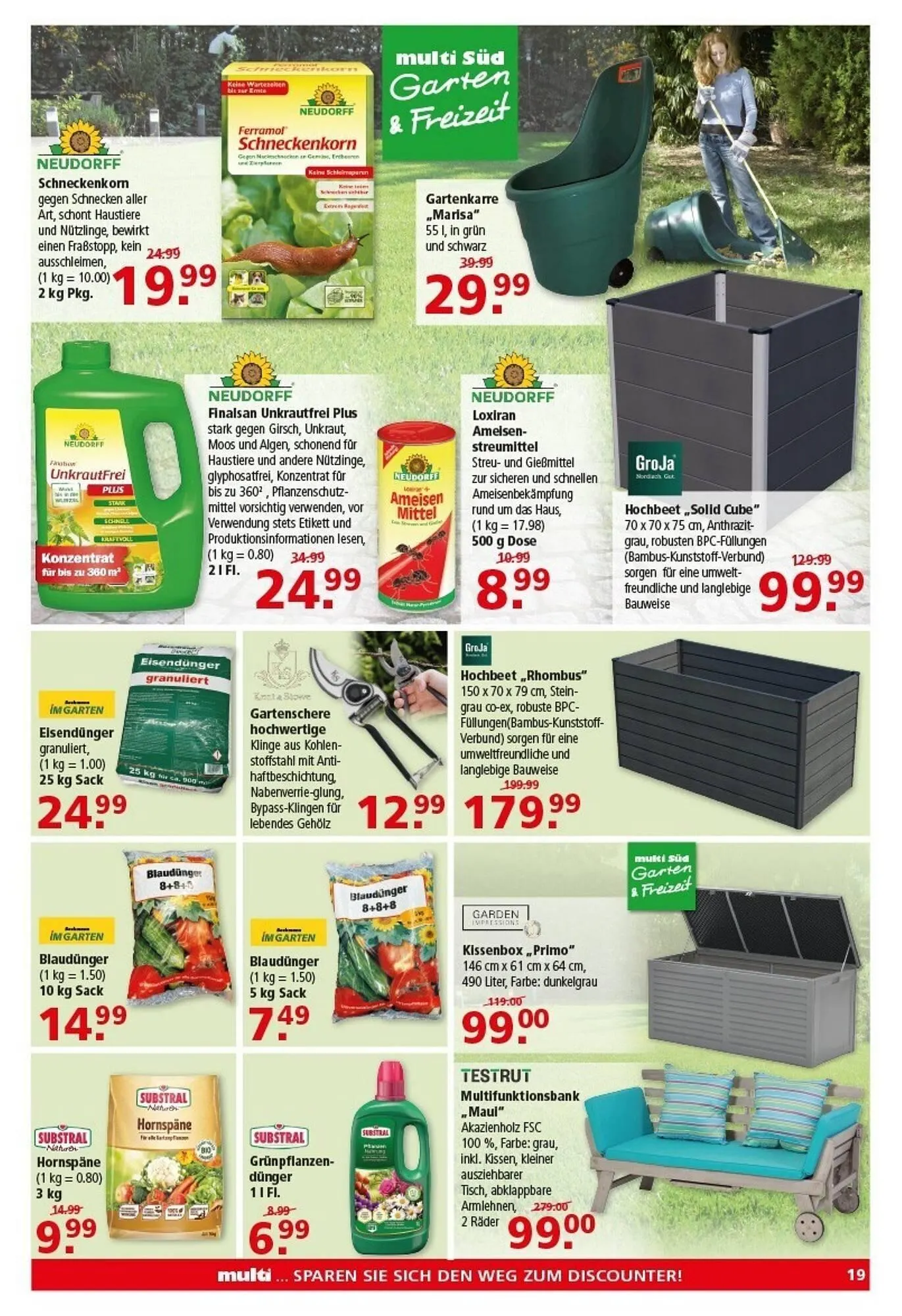 Multi Markt Prospekt von 16. Februar bis 21. Februar 2026 - Prospekt seite 19