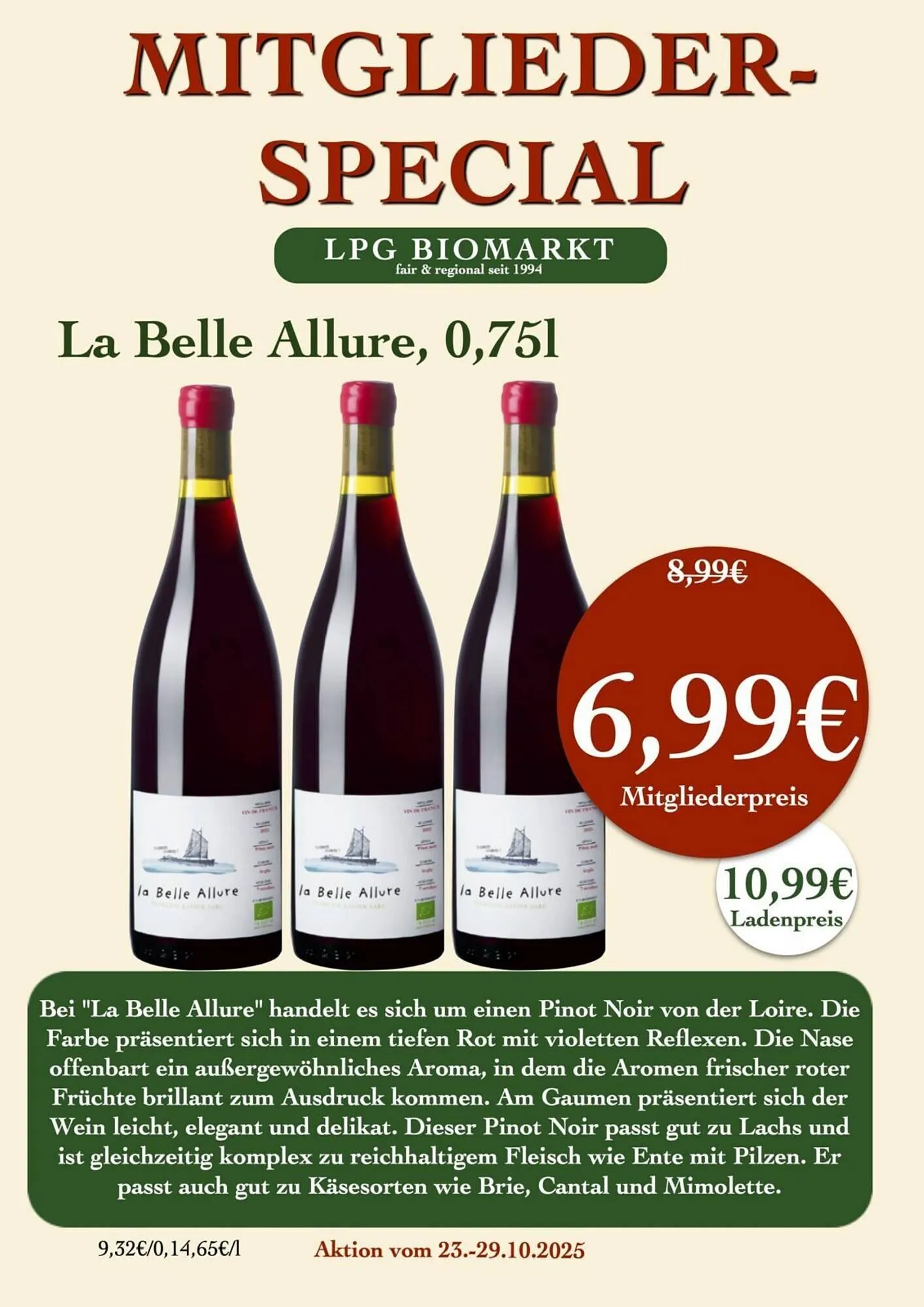 LPG Biomarkt Prospekt von 23. Oktober bis 29. Oktober 2025 - Prospekt seite 12
