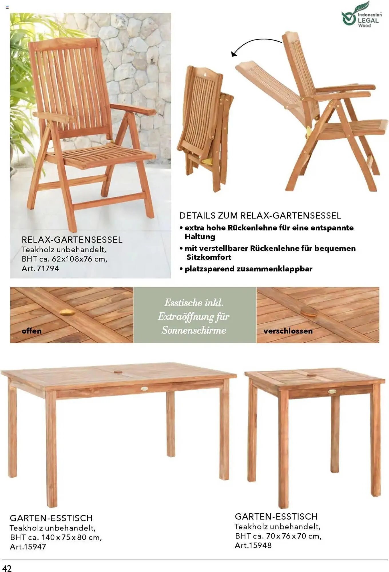 Rahaus Prospekt von 7. April bis 31. August 2025 - Prospekt seite 42