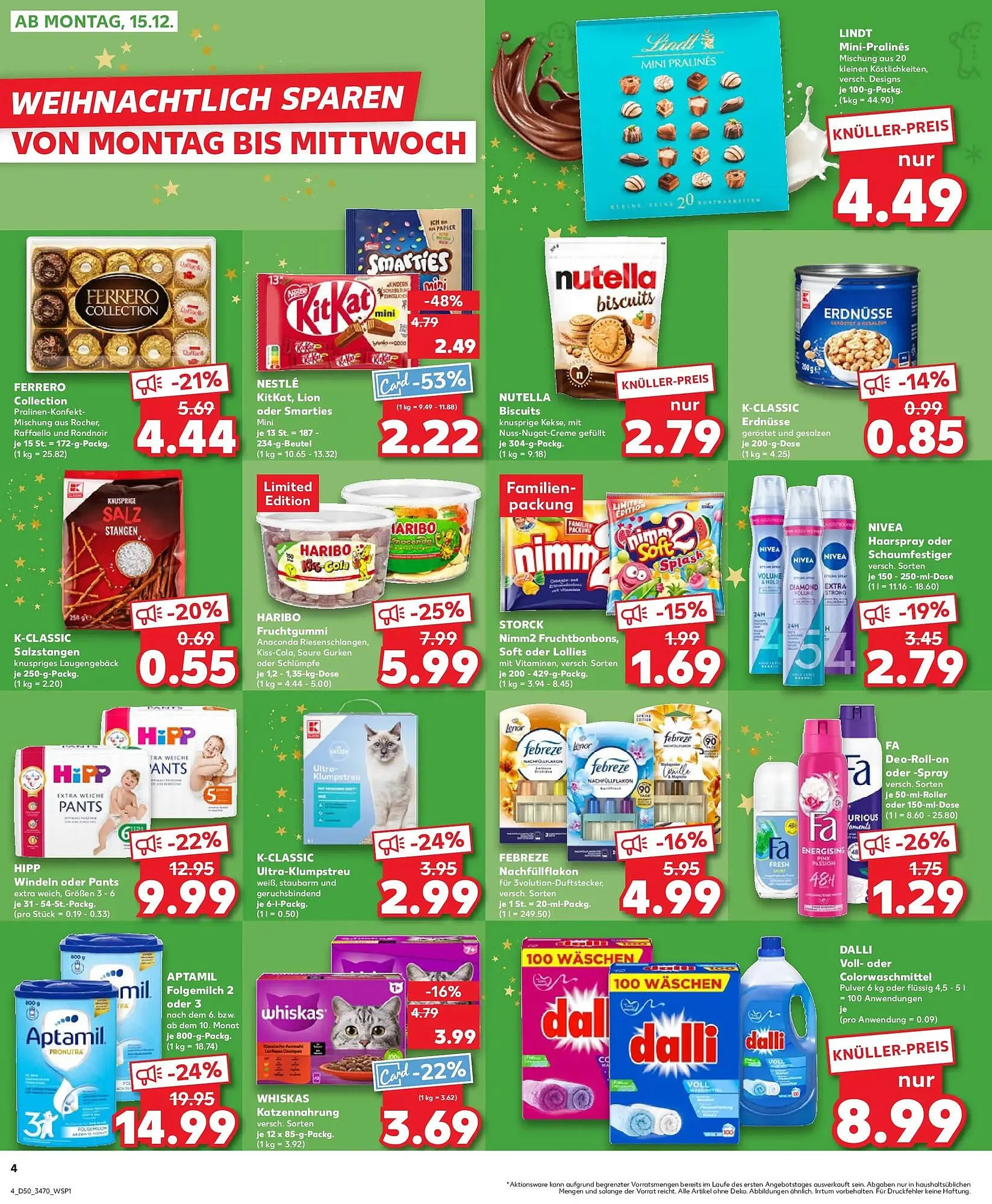 Kaufland Prospekt von 14. Dezember bis 17. Dezember 2025 - Prospekt seite 4