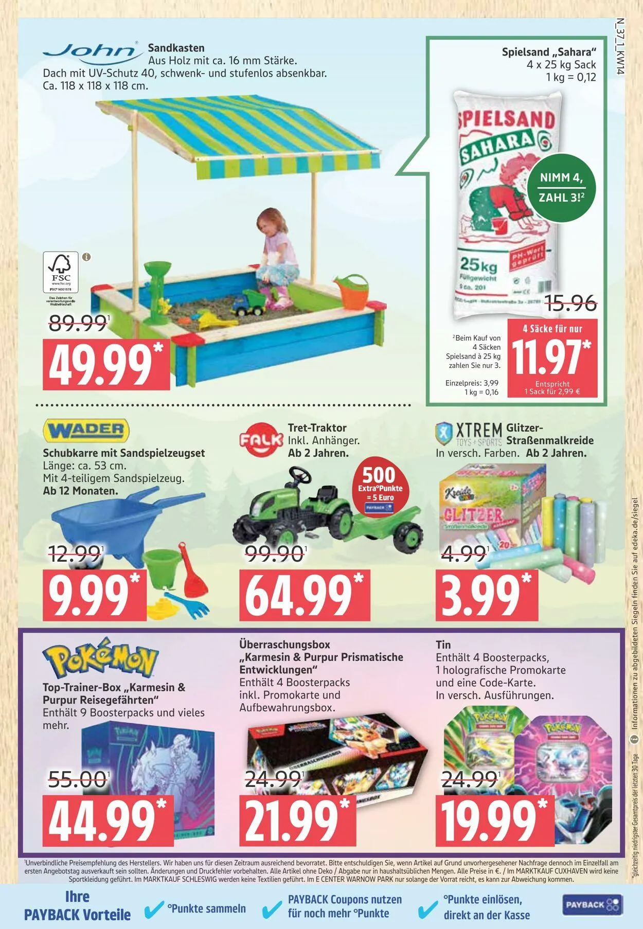 Marktkauf Aktueller Prospekt von 31. März bis 5. April 2025 - Prospekt seite 37