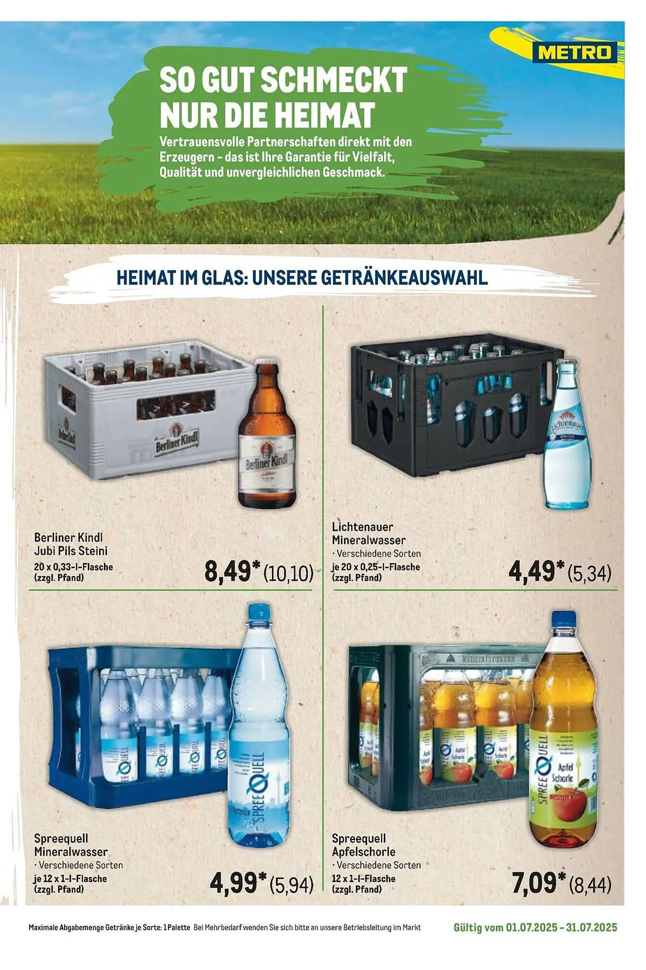 METRO Prospekt von 1. Juli bis 31. Juli 2025 - Prospekt seite 59
