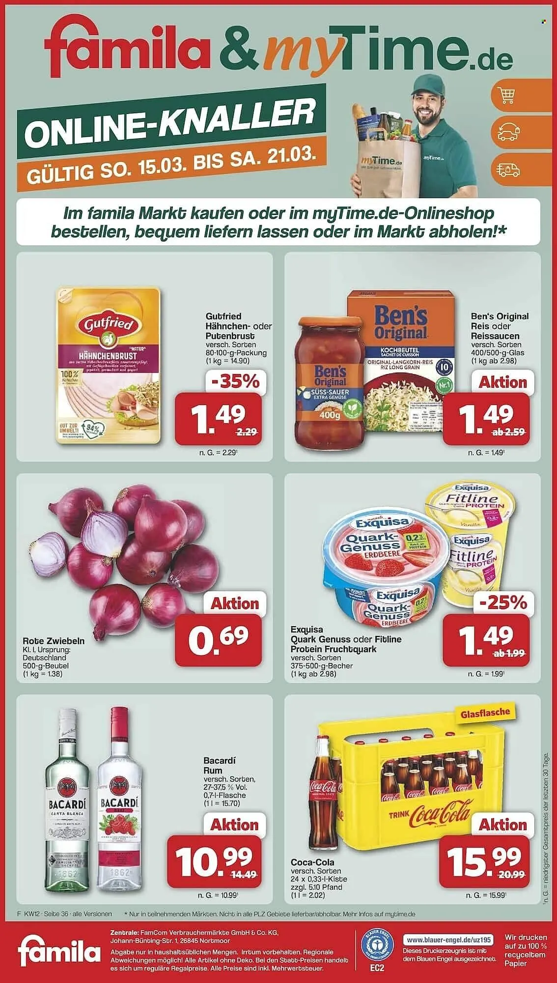 Famila Nord Ost Prospekt von 16. März bis 21. März 2026 - Prospekt seite 43