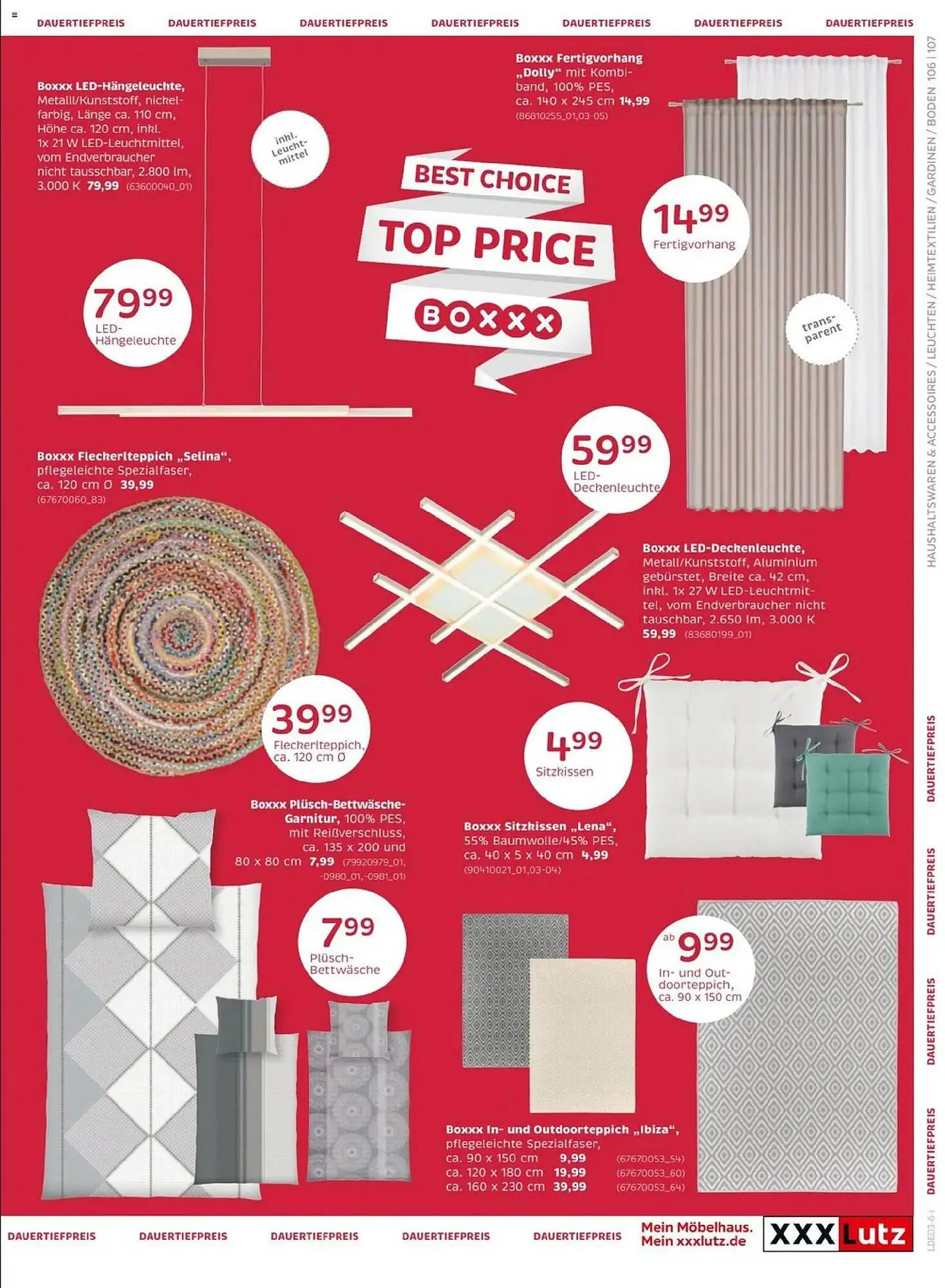 XXXLutz Magazin von 1. März bis 31. August 2026 - Prospekt seite 107