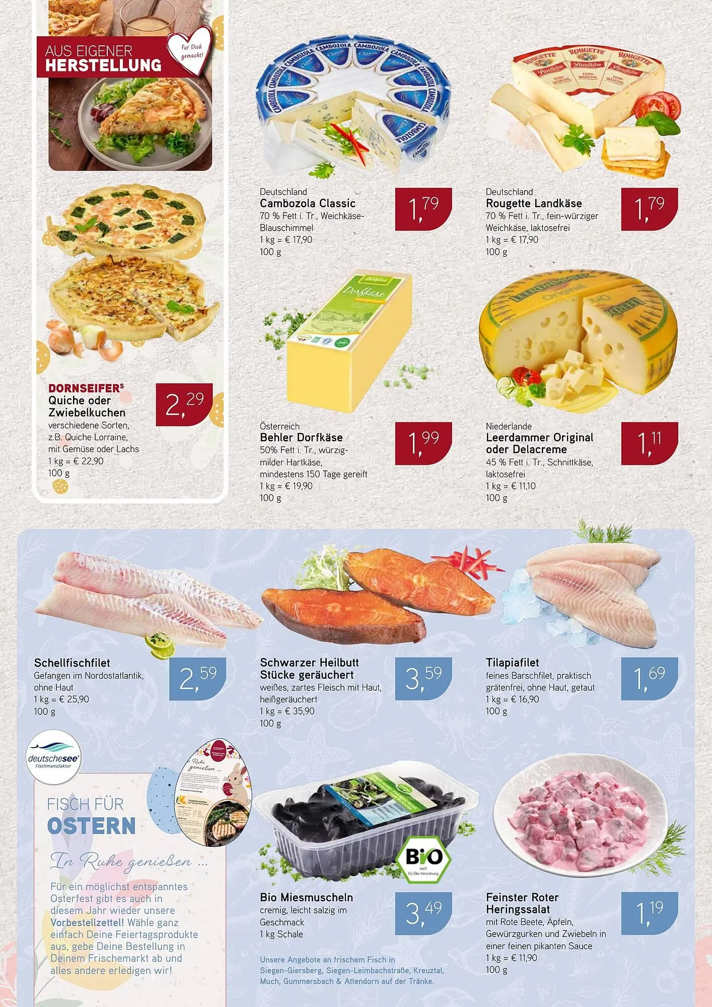 Dornseifer Prospekt von 23. März bis 28. März 2026 - Prospekt seite 4