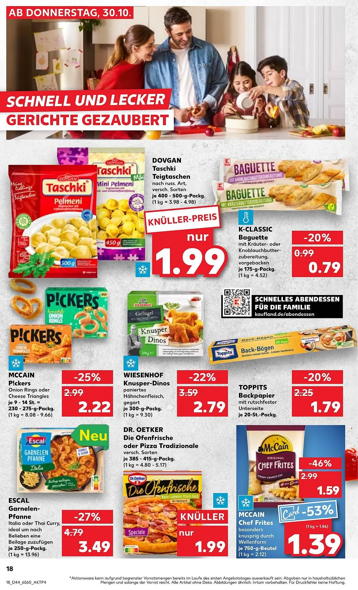 Kaufland Prospekt von 30. Oktober bis 5. November 2025 - Prospekt seite 18