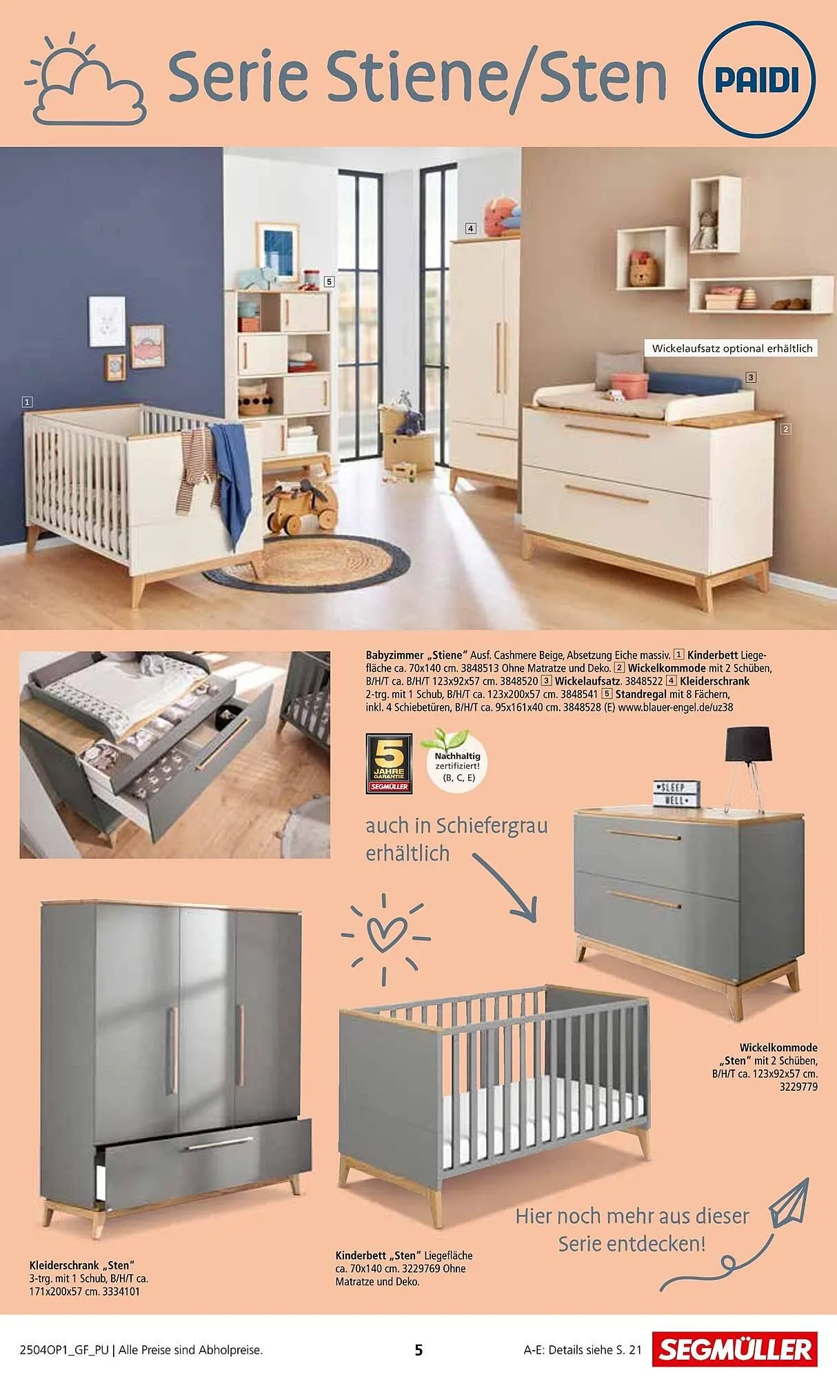 Segmüller Prospekt von 1. April bis 28. Juni 2025 - Prospekt seite 5