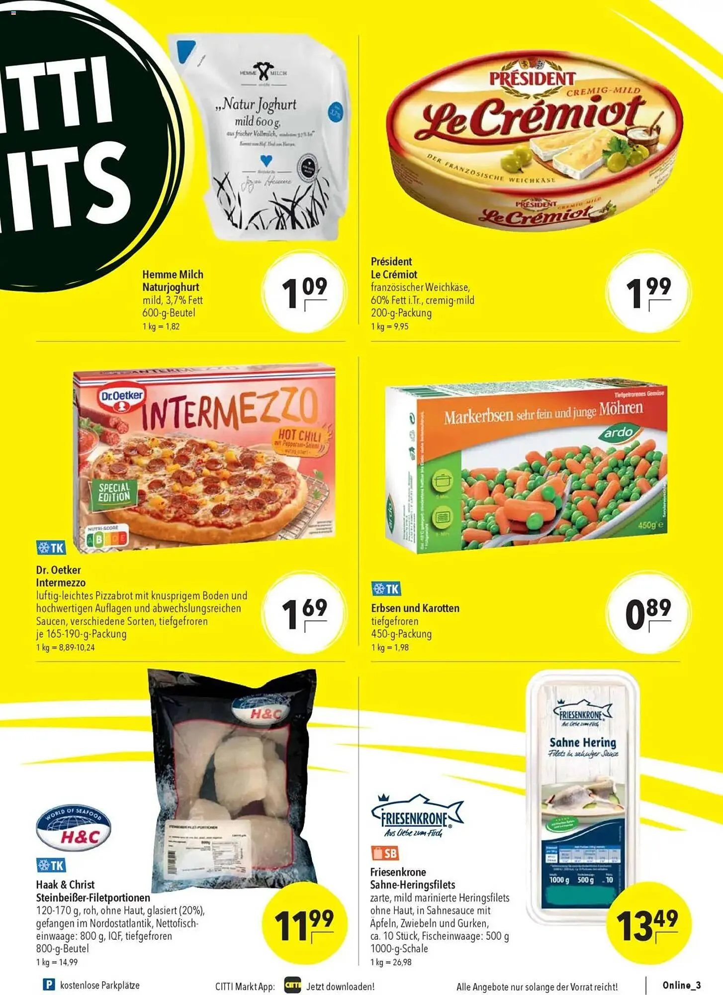 CITTI Markt Prospekt von 7. Mai bis 13. Mai 2025 - Prospekt seite 3