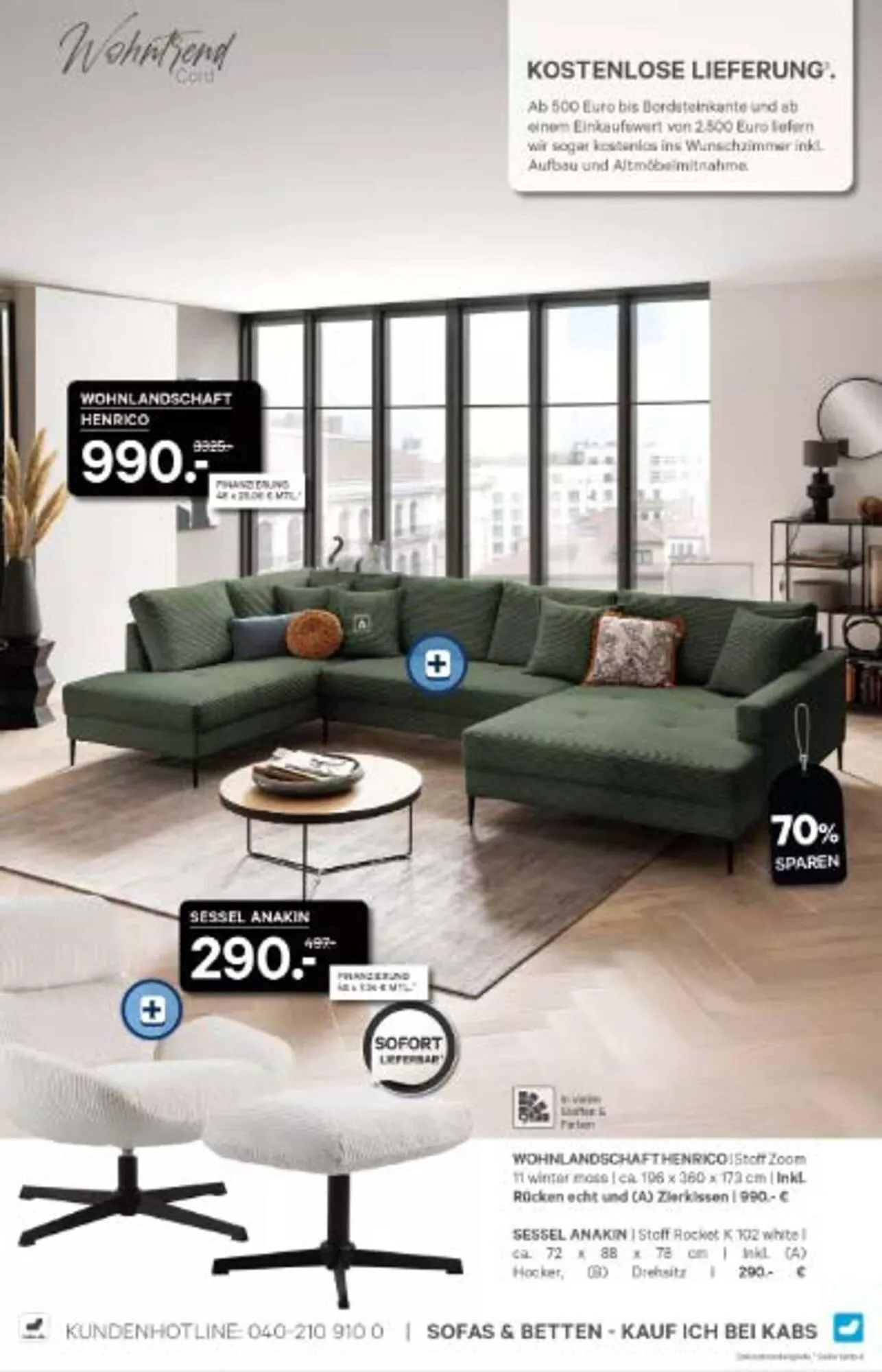 Kabs Polsterwelt Prospekt von 29. Dezember bis 30. Januar 2026 - Prospekt seite 3