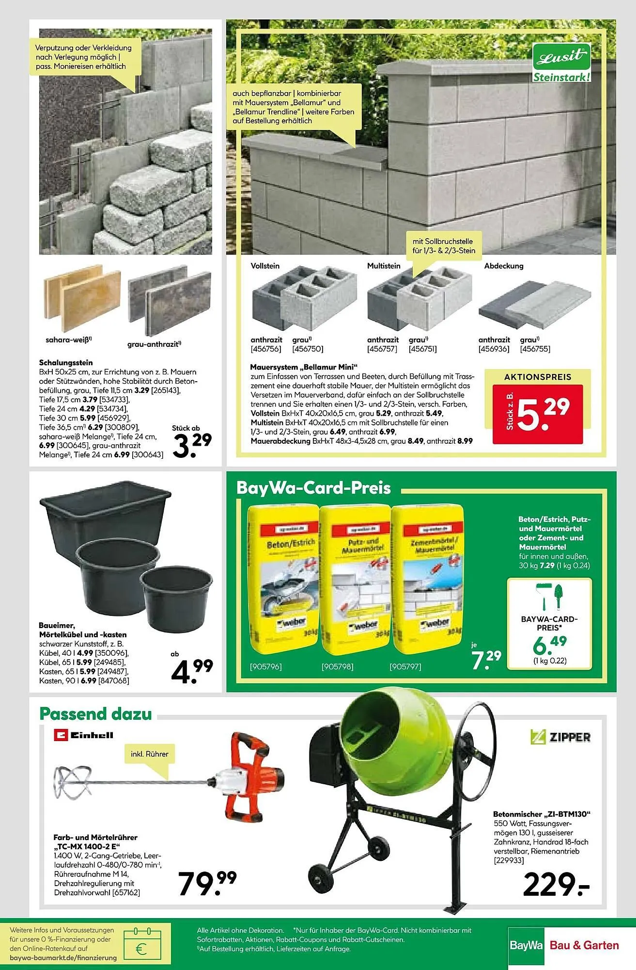BayWa Prospekt von 28. April bis 3. Mai 2025 - Prospekt seite 9