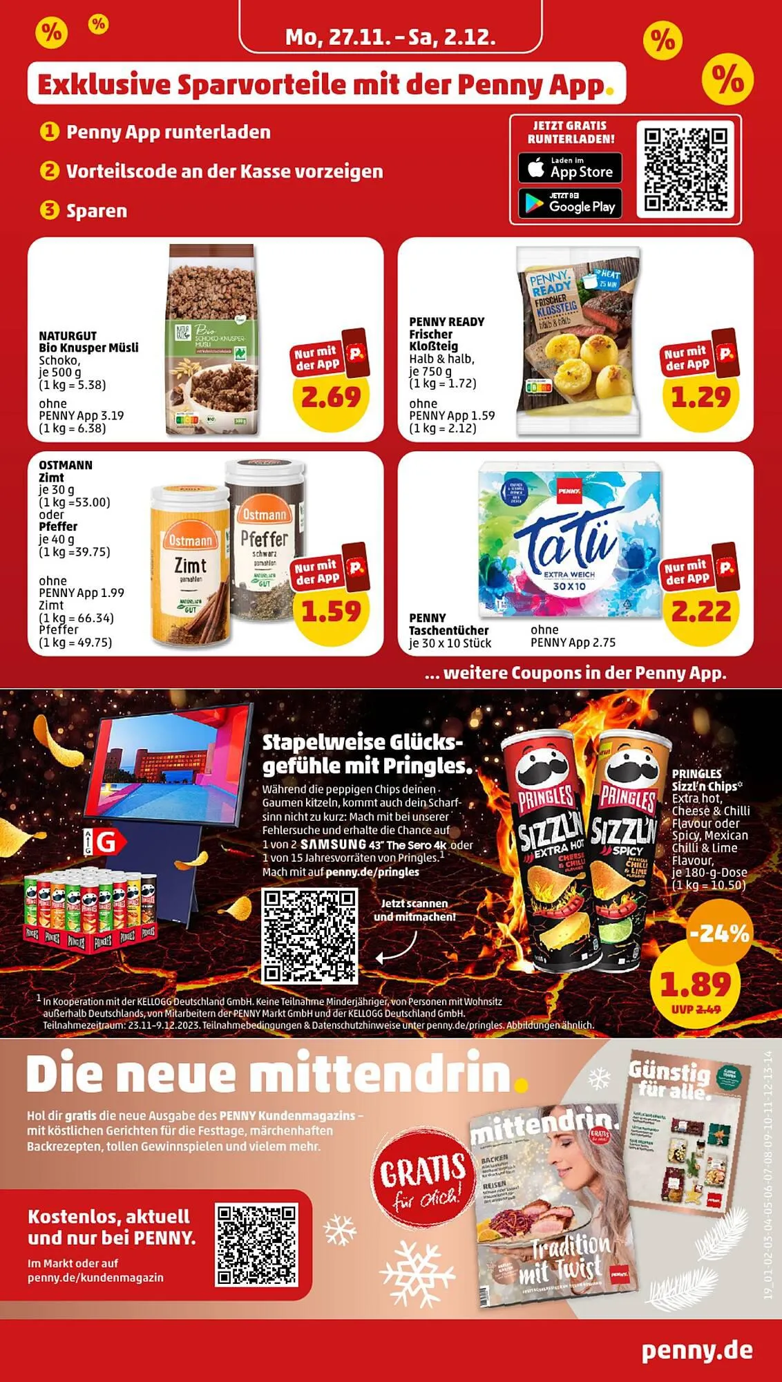 Penny Duitsland Folder van 27 november tot 2 december 2023 - Folder pagina 16