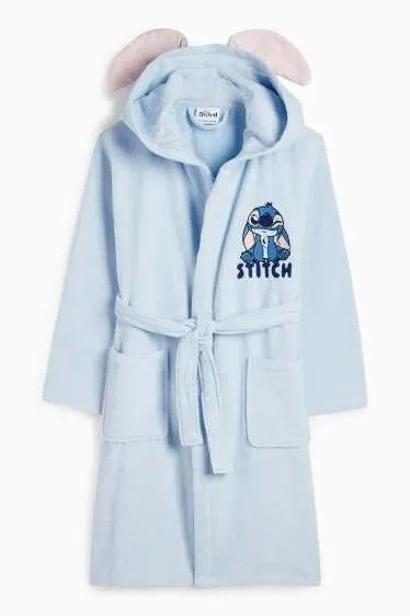 Lilo & Stitch - bathrobe with hood