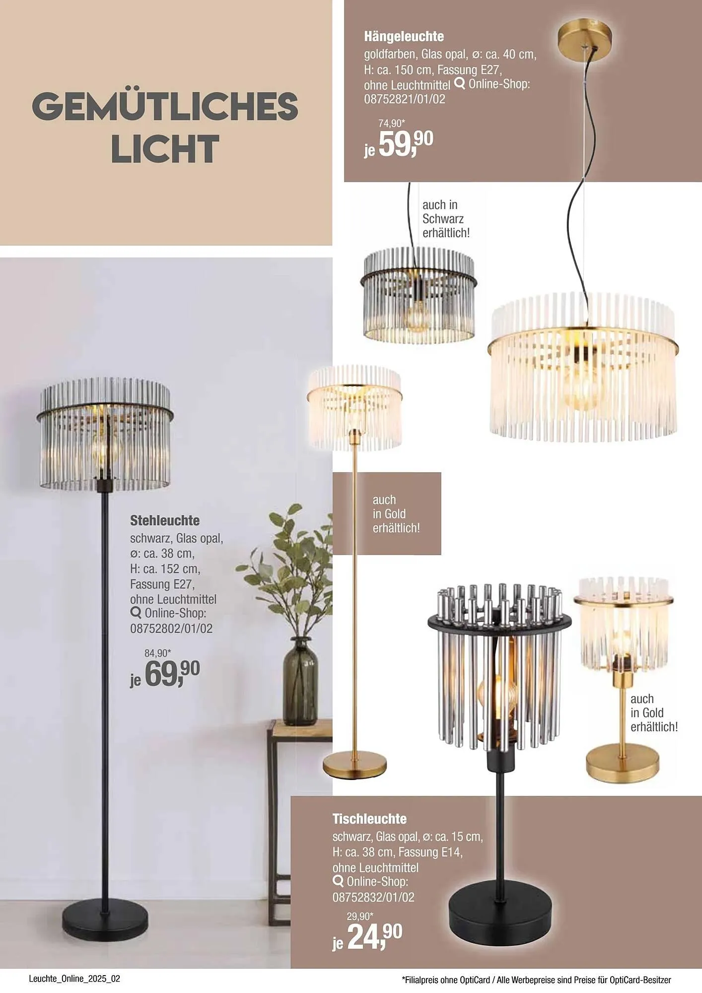 Opti Wohnwelt Prospekt von 25. Juli bis 1. Oktober 2025 - Prospekt seite 2