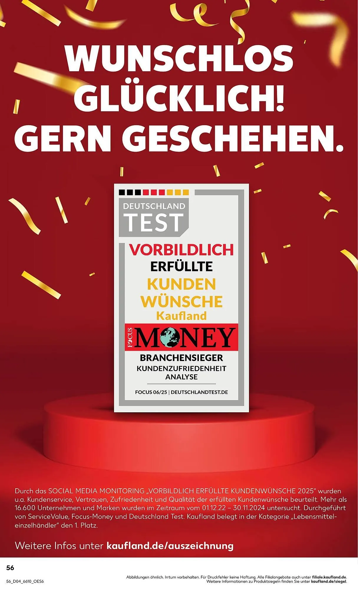 Kaufland Prospekt von 22. Januar bis 28. Januar 2026 - Prospekt seite 56