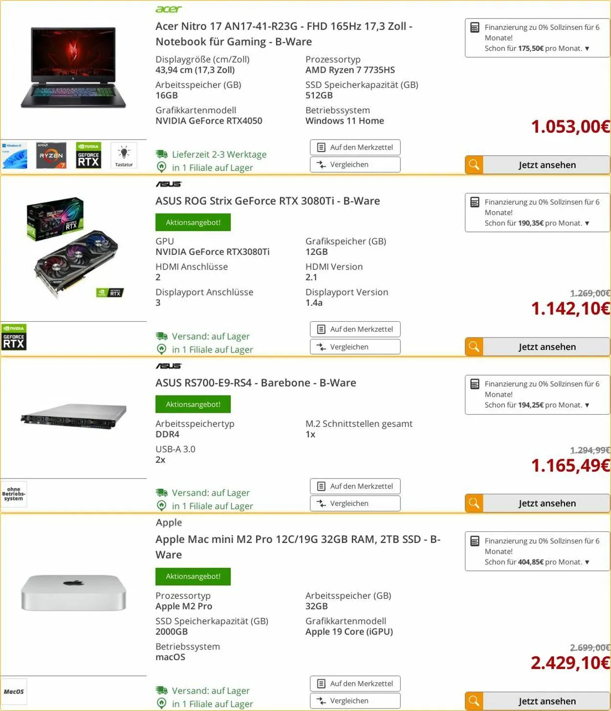 ARLT Computer Aktueller Prospekt von 24. März bis 30. März 2025 - Prospekt seite 34