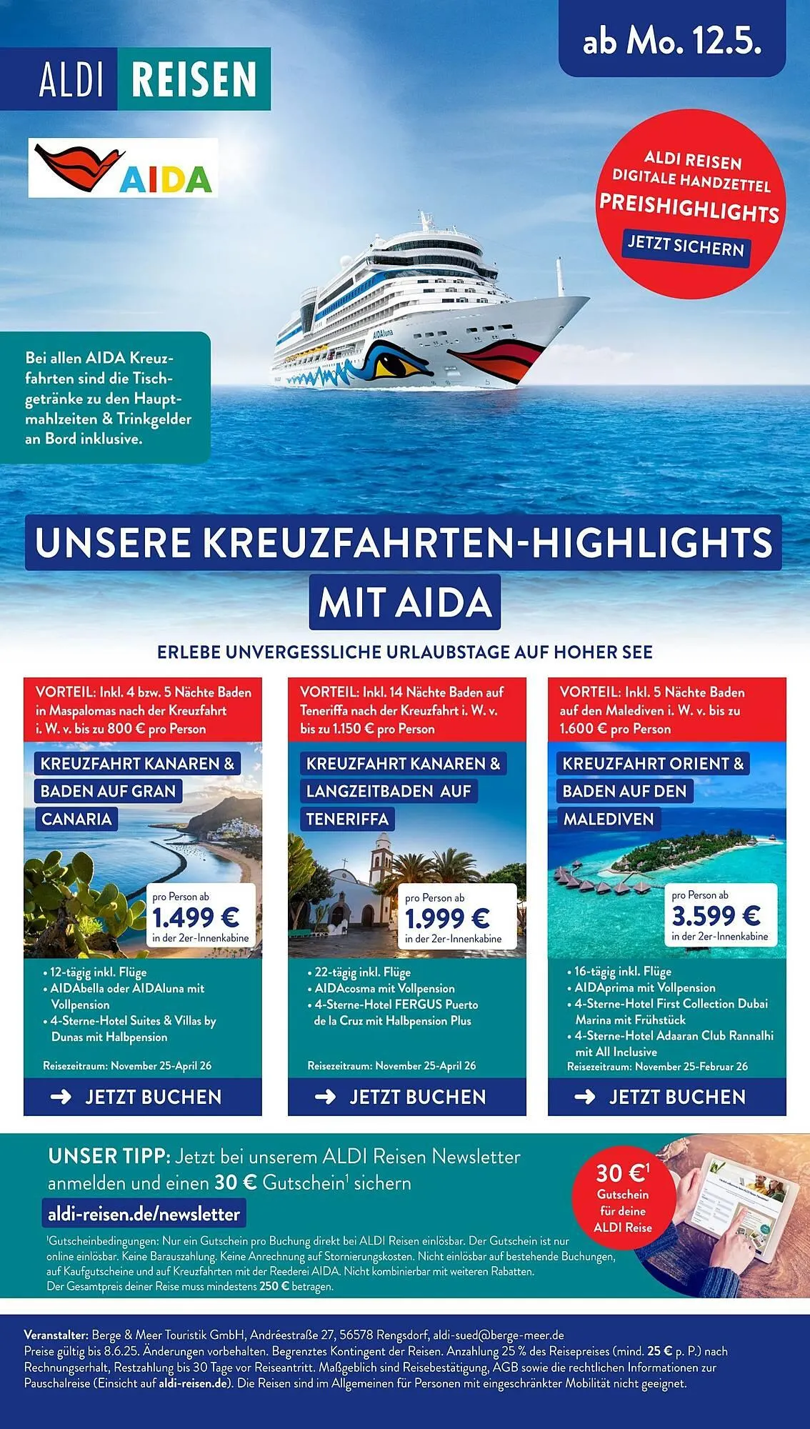 Aldi Süd Prospekt von 26. Mai bis 31. Mai 2025 - Prospekt seite 27