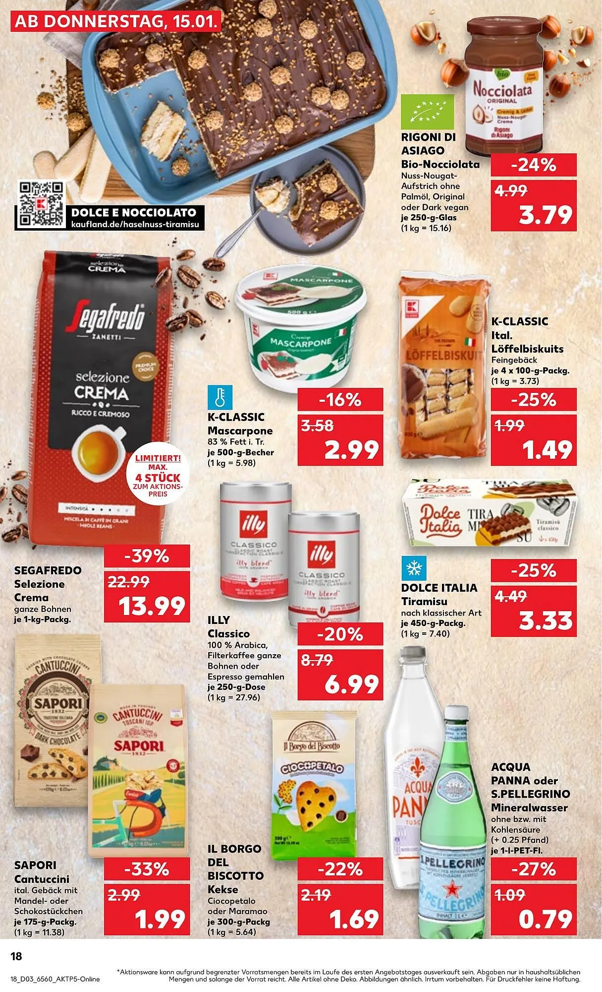 Kaufland Prospekt von 15. Januar bis 21. Januar 2026 - Prospekt seite 18