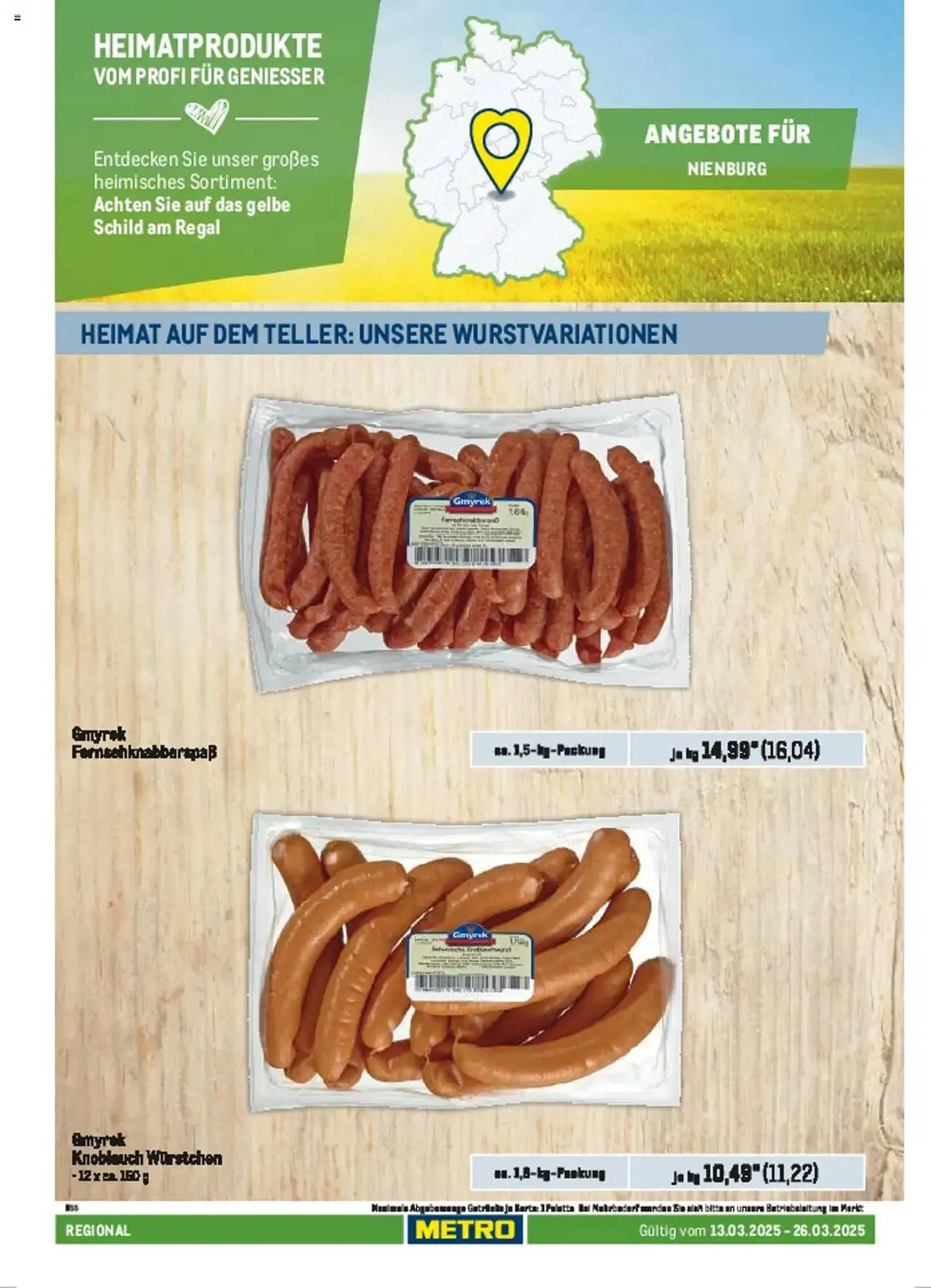 METRO Prospekt von 13. März bis 26. März 2025 - Prospekt seite 12