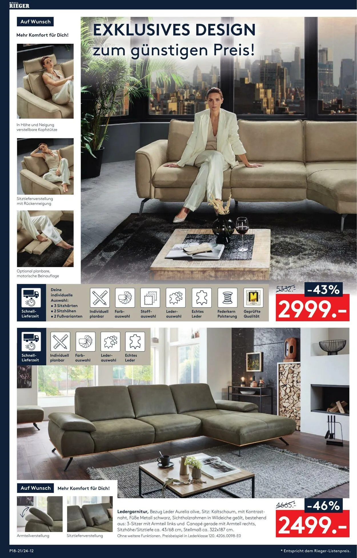 Möbel Rieger Aktueller Prospekt von 25. Februar bis 11. März 2026 - Prospekt seite 12