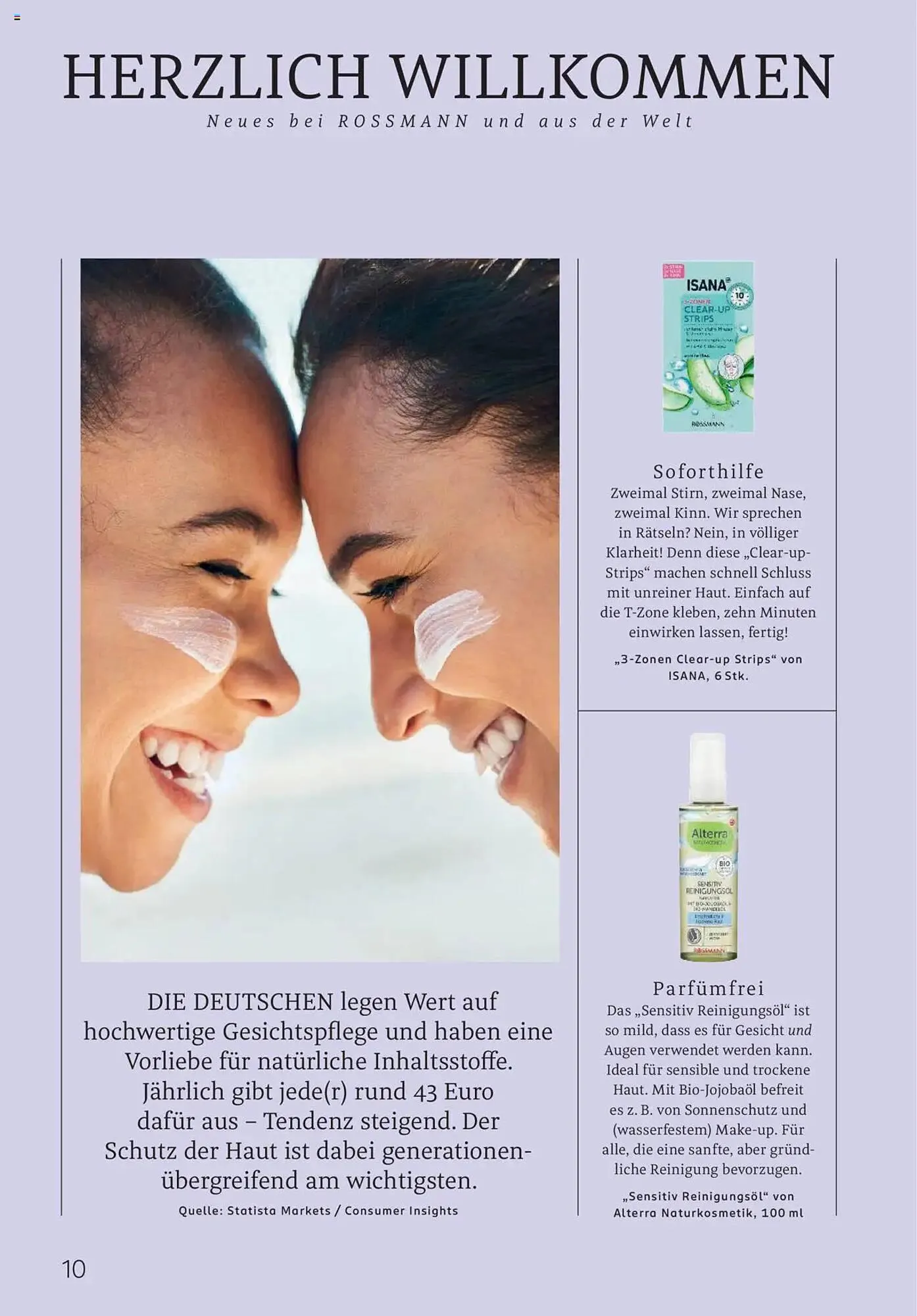Rossmann Prospekt von 1. August bis 31. August 2025 - Prospekt seite 10