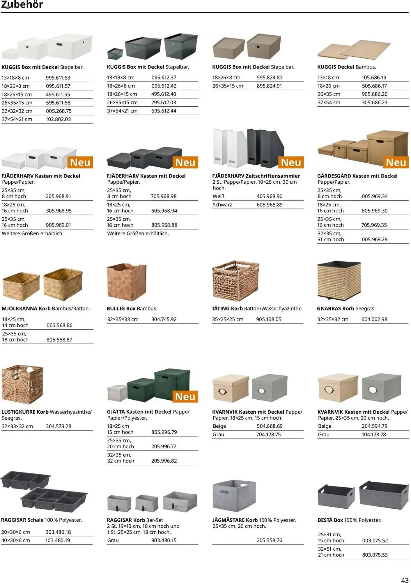 IKEA Prospekt von 30. September bis 31. März 2026 - Prospekt seite 43