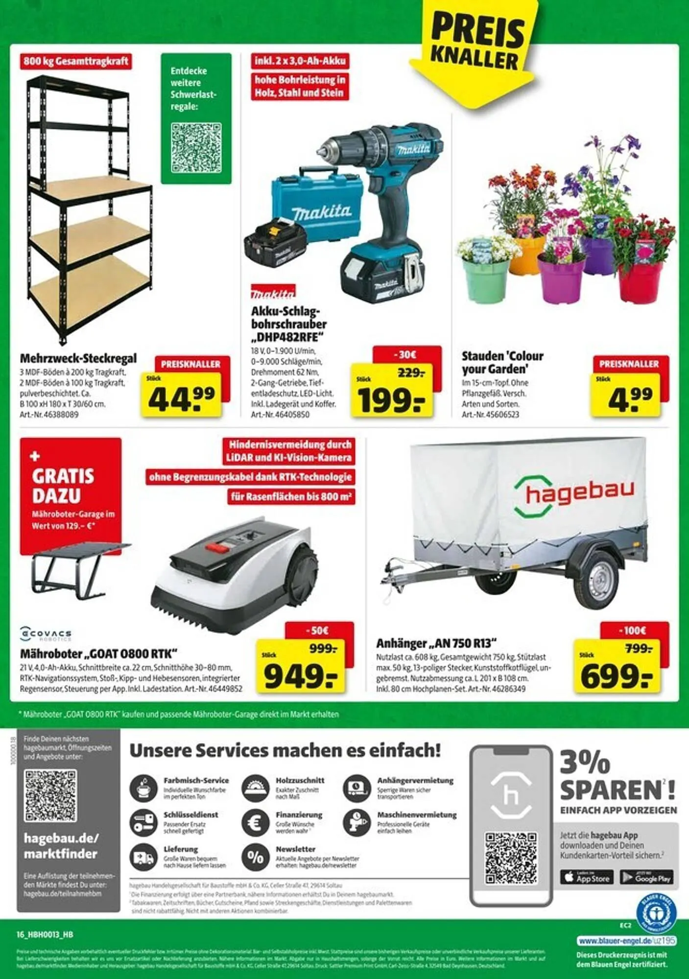 Hagebau Prospekt von 22. März bis 29. März 2025 - Prospekt seite 16