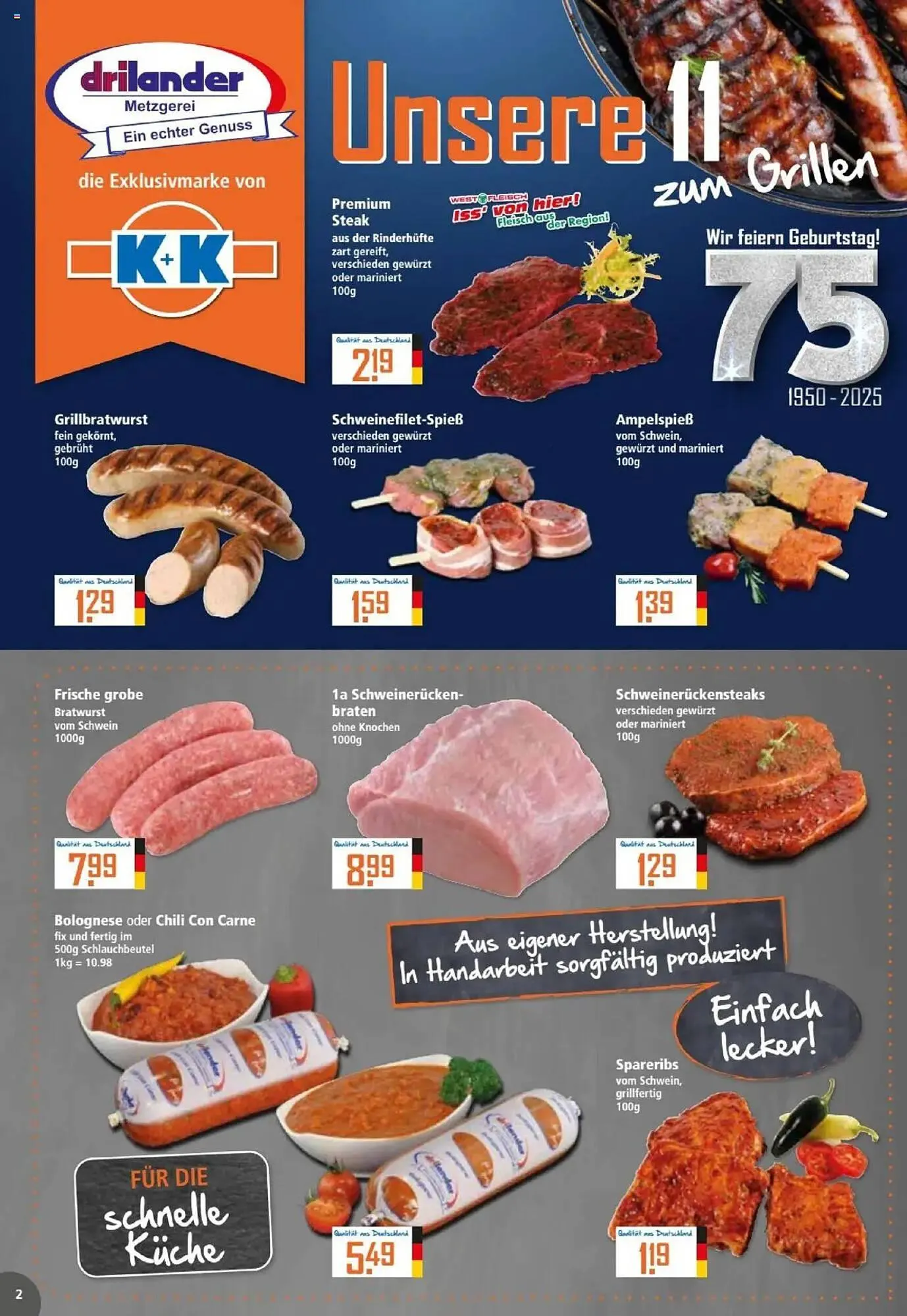 Klaas und Kock Prospekt von 28. Juli bis 2. August 2025 - Prospekt seite 2