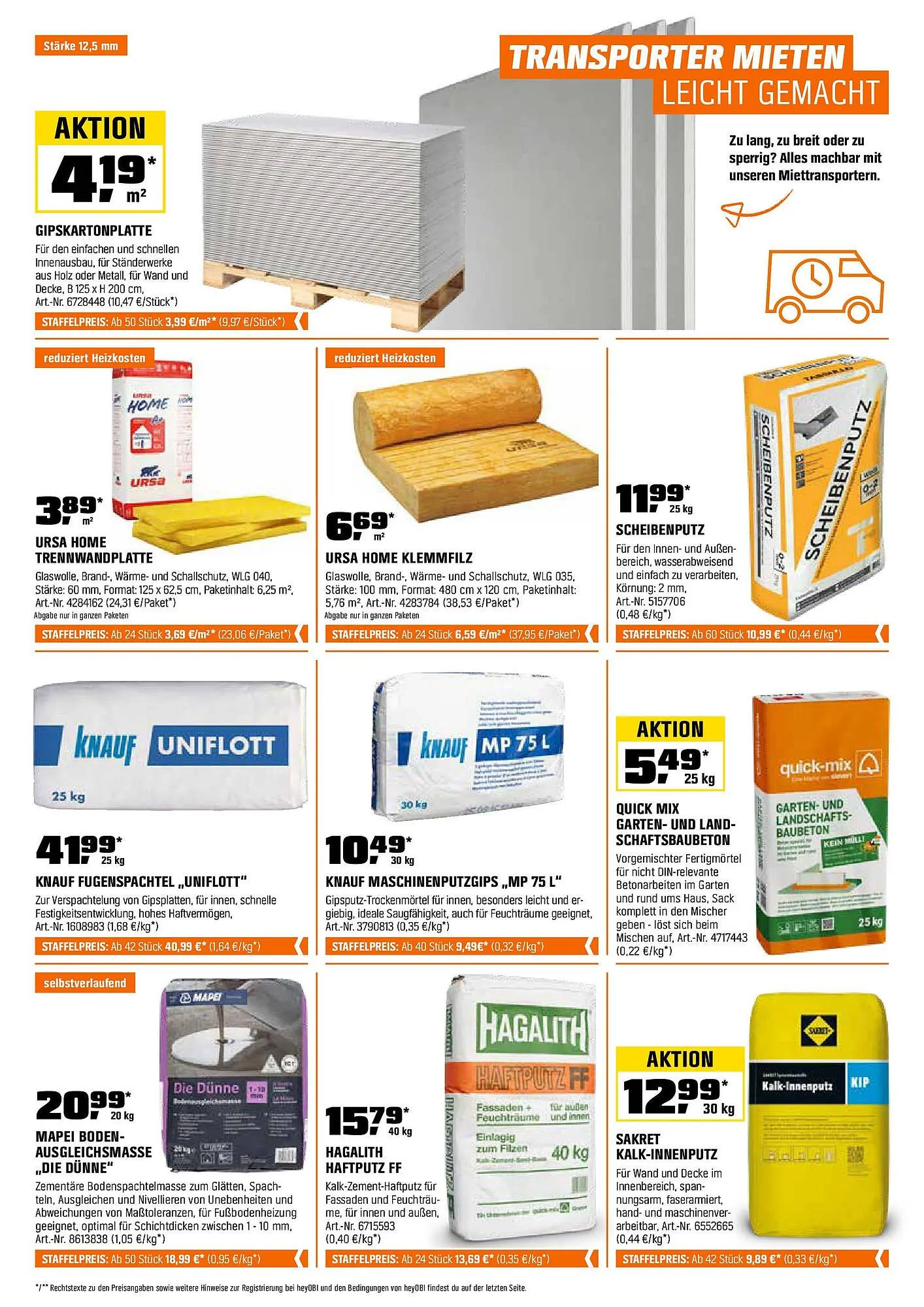 OBI Prospekt von 15. Juli bis 31. Juli 2025 - Prospekt seite 15