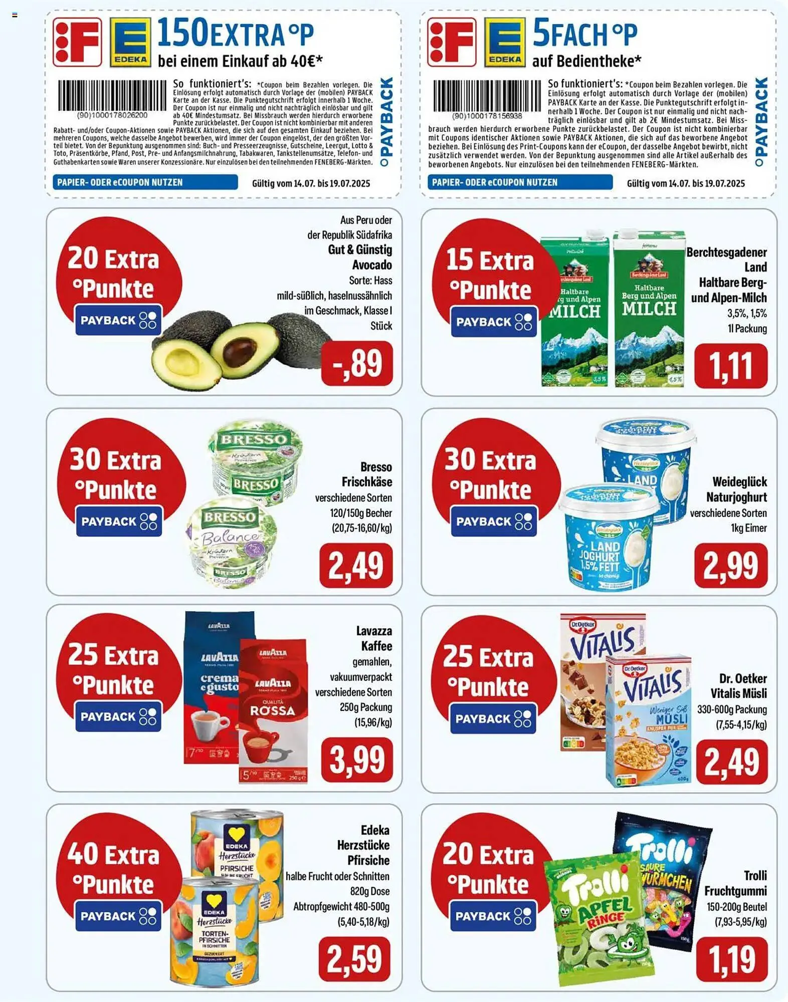 Feneberg Prospekt von 17. Juli bis 19. Juli 2025 - Prospekt seite 9