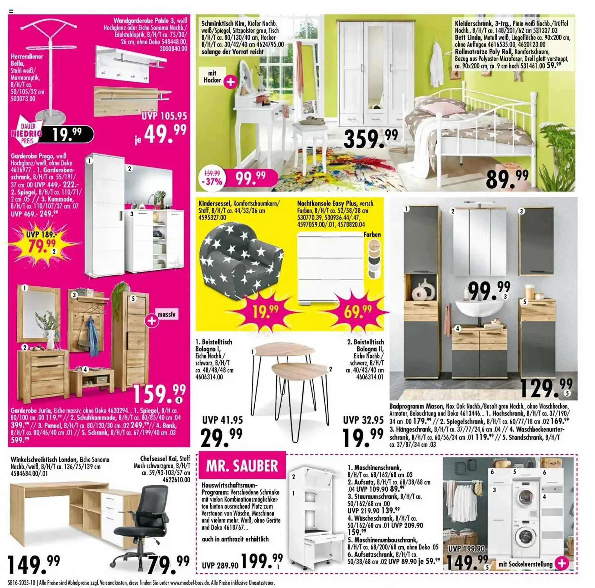 Möbel Boss Prospekt von 14. April bis 27. April 2025 - Prospekt seite 10