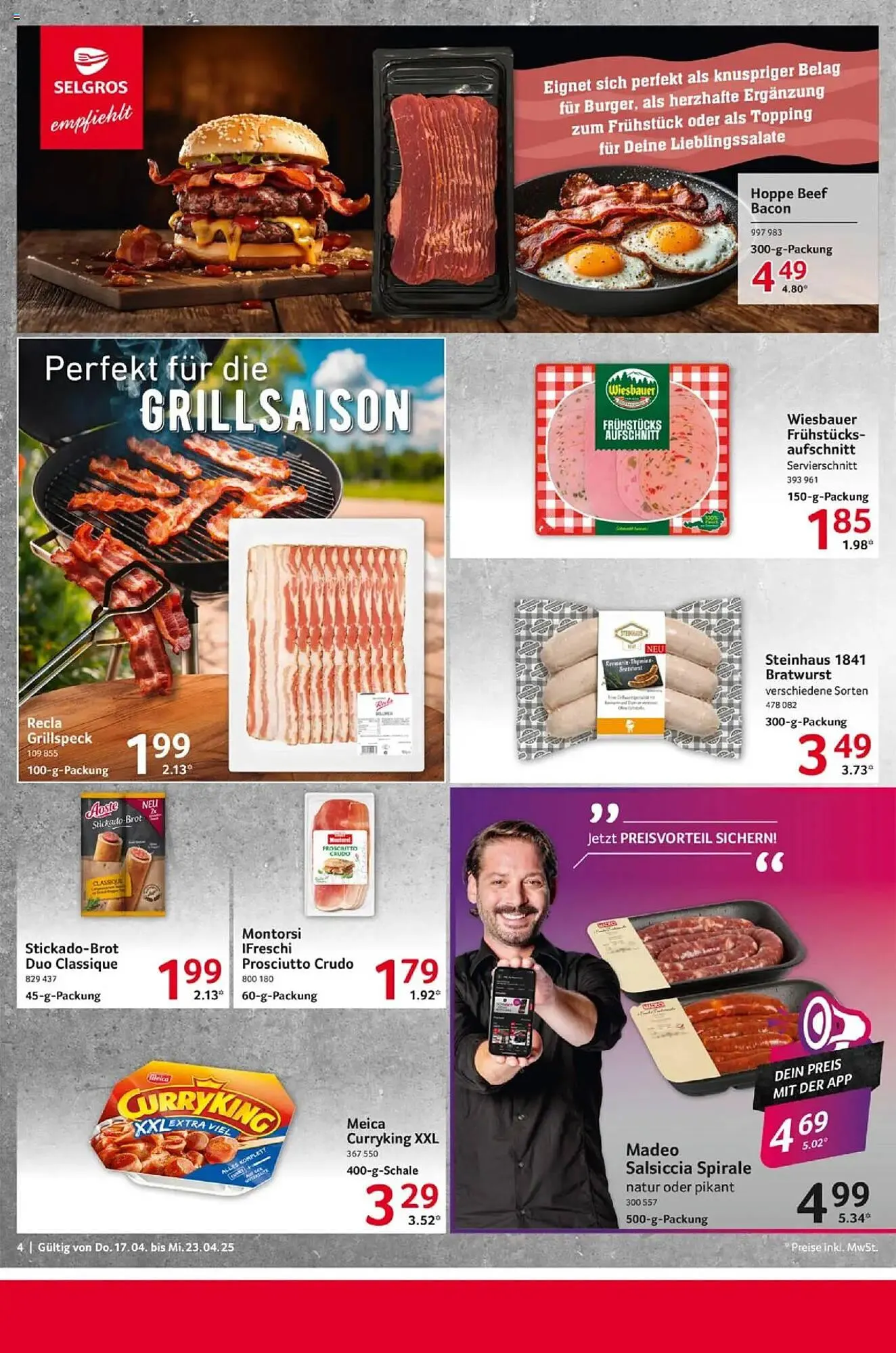 Selgros Prospekt von 17. April bis 23. April 2025 - Prospekt seite 4