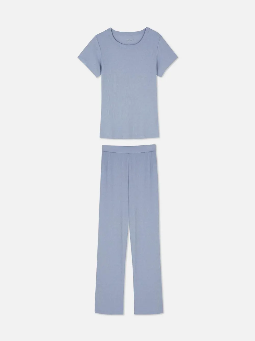 Langer Essential-Schlafanzug aus Jersey