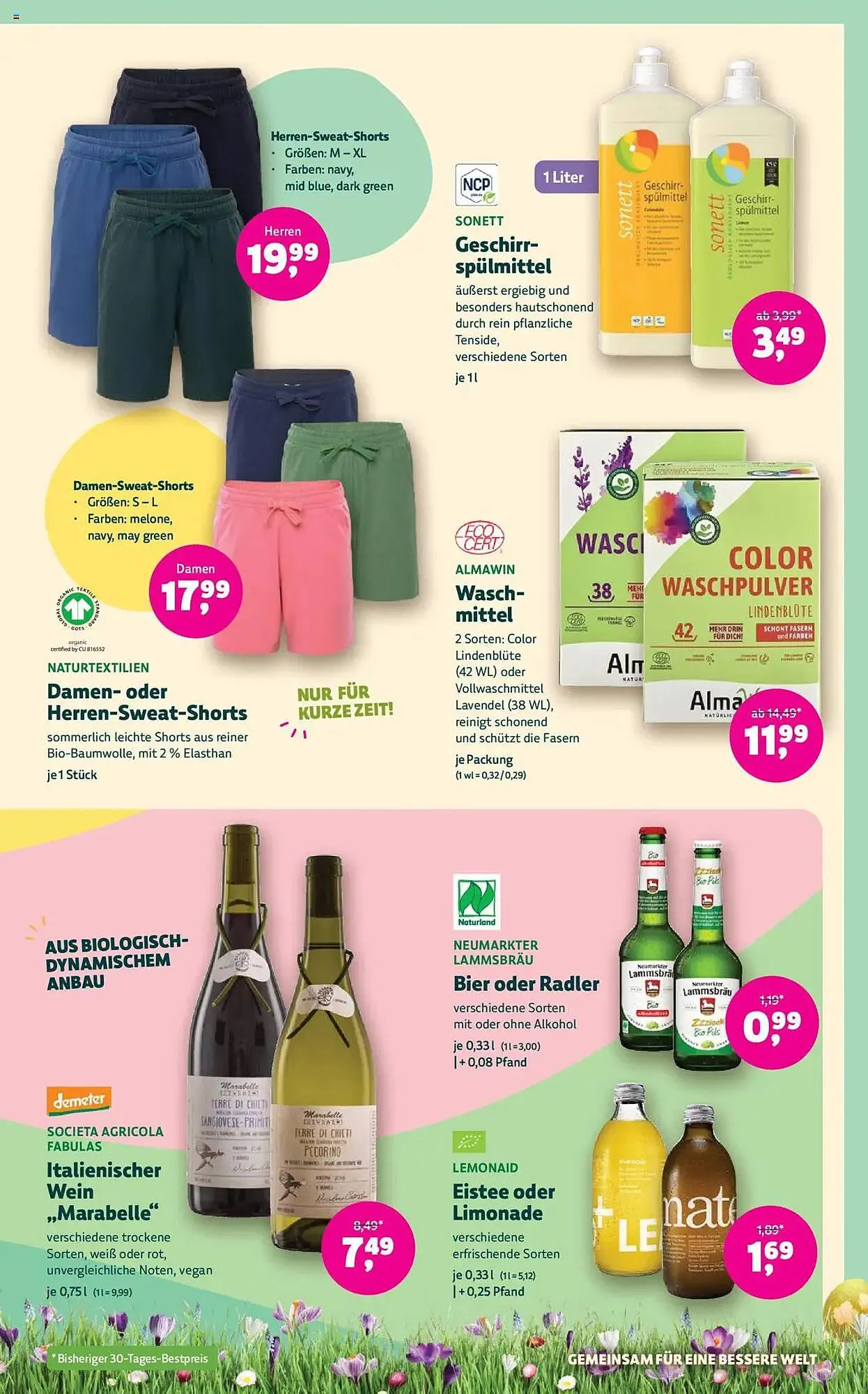 Biomarkt Prospekt von 9. April bis 22. April 2025 - Prospekt seite 15