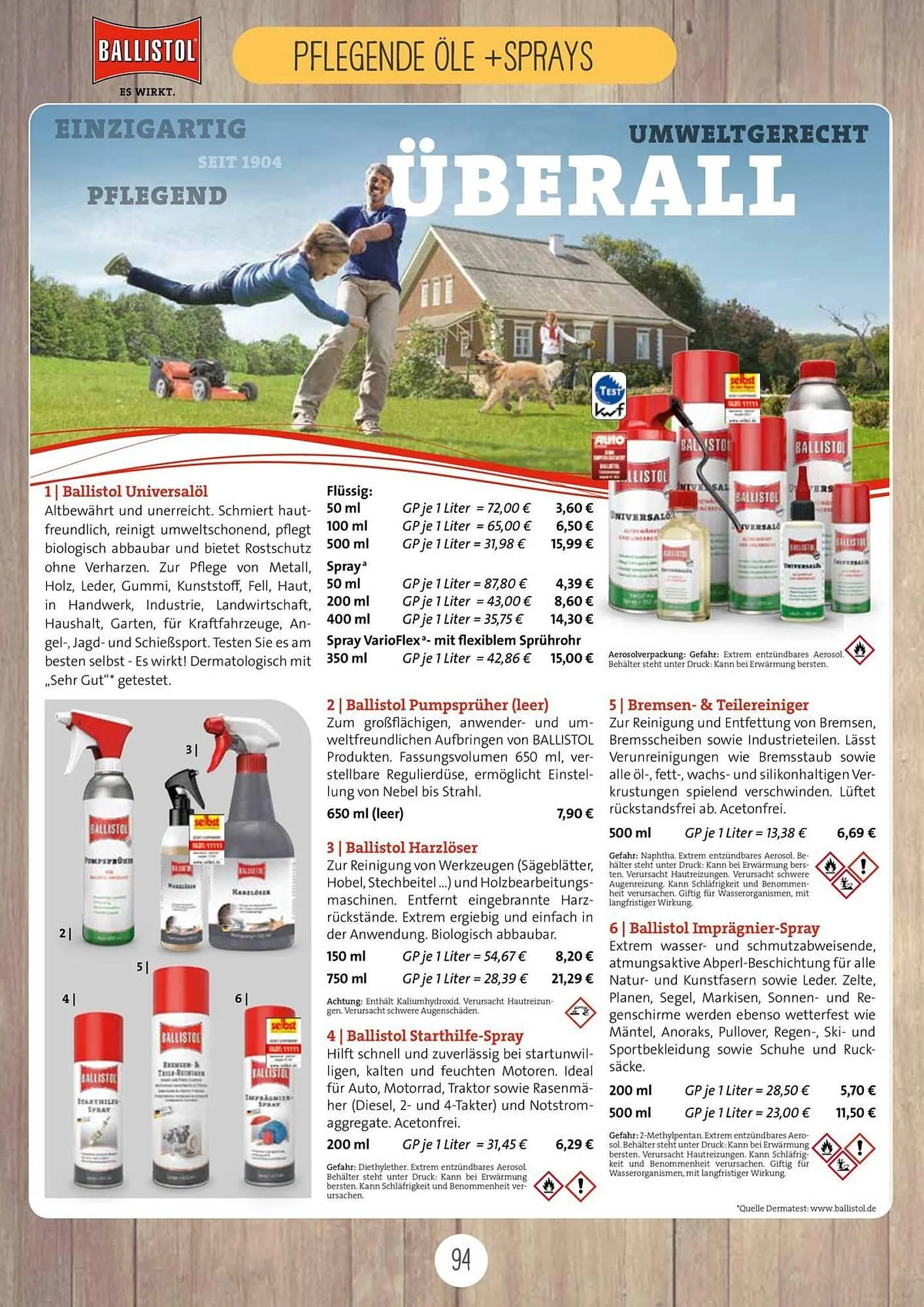 Kiebitzmarkt Prospekt von 16. April bis 31. August 2025 - Prospekt seite 94