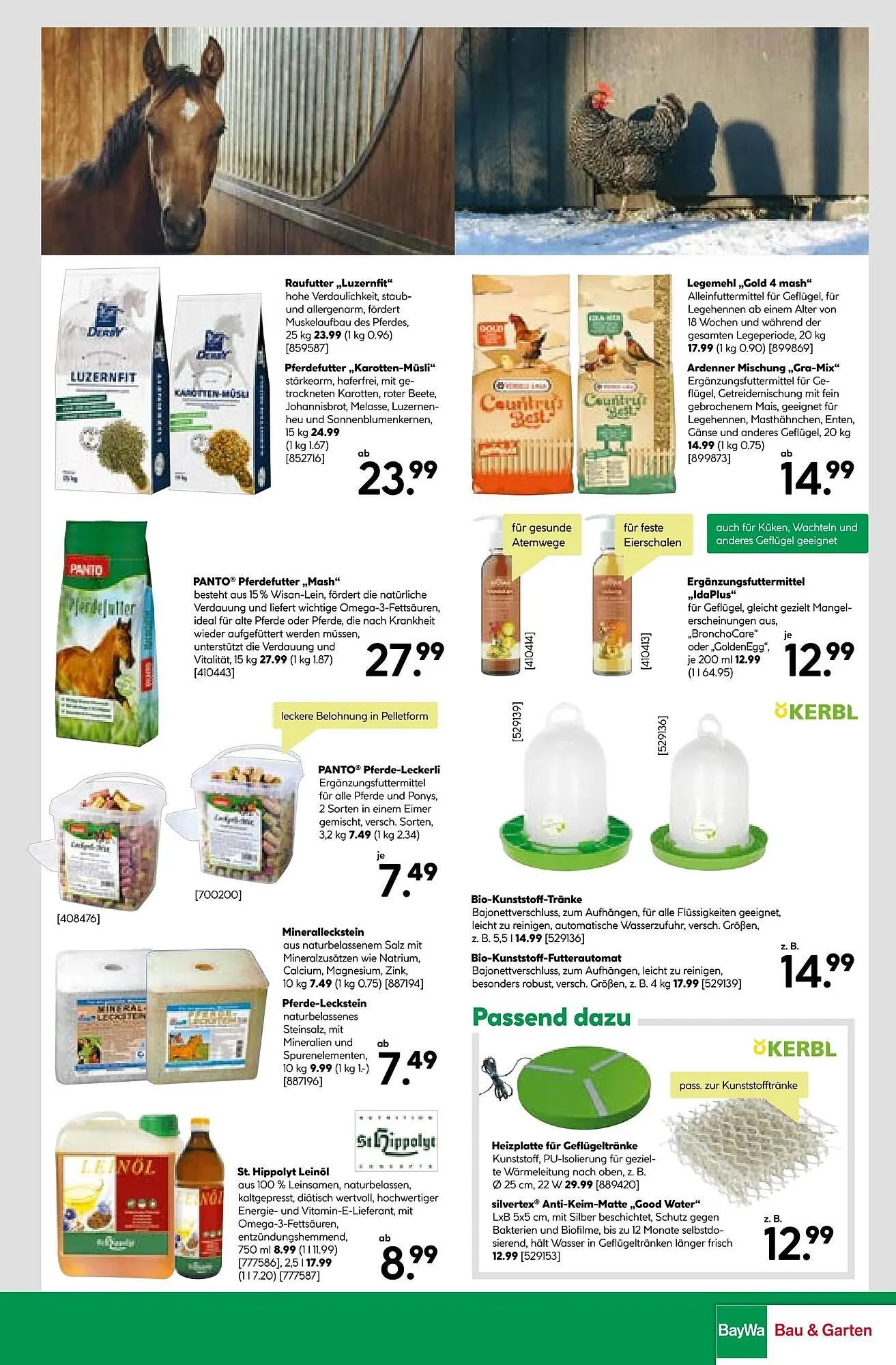 BayWa Prospekt von 29. Dezember bis 4. Januar 2026 - Prospekt seite 19