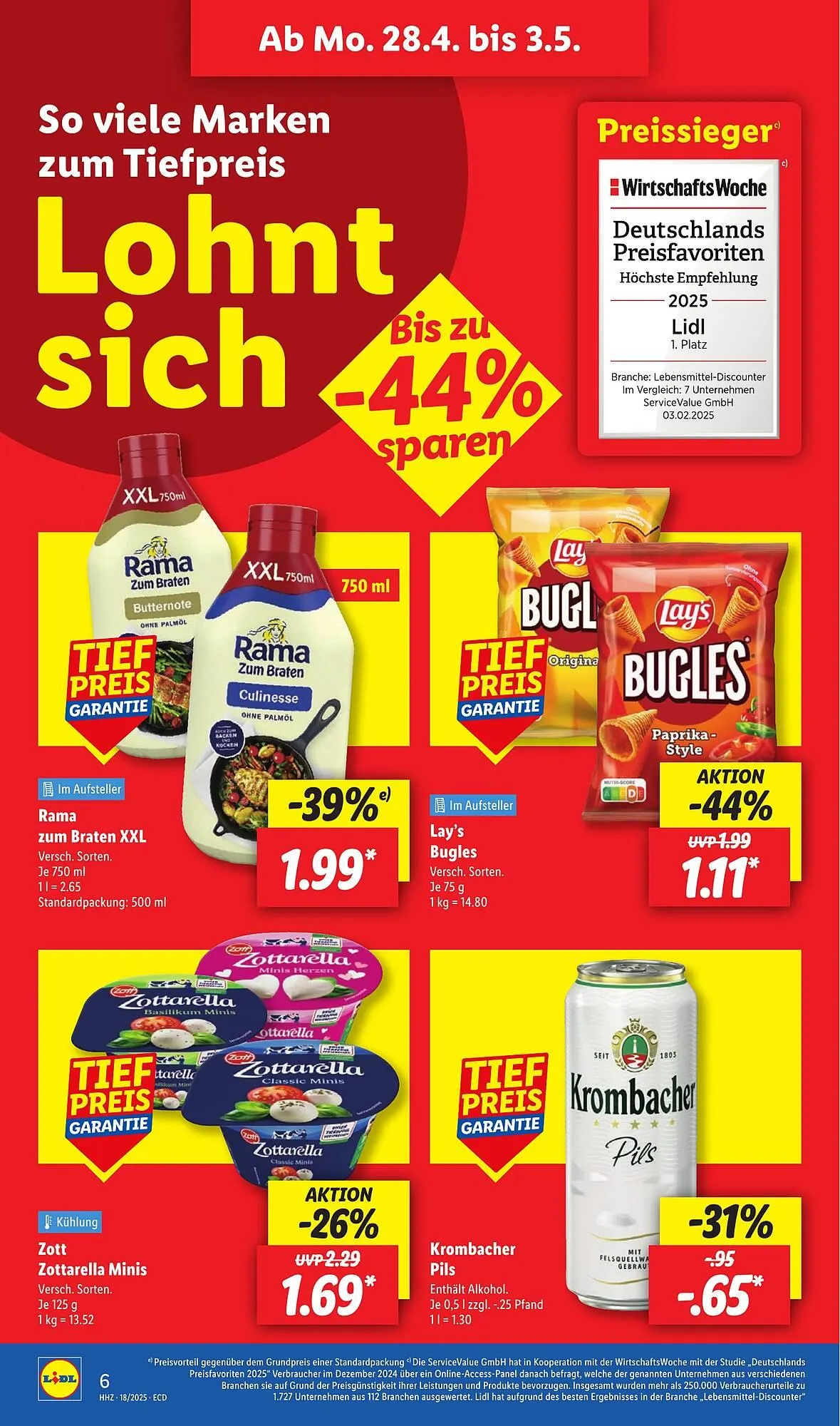 Lidl Prospekt von 5. Mai bis 10. Mai 2025 - Prospekt seite 12