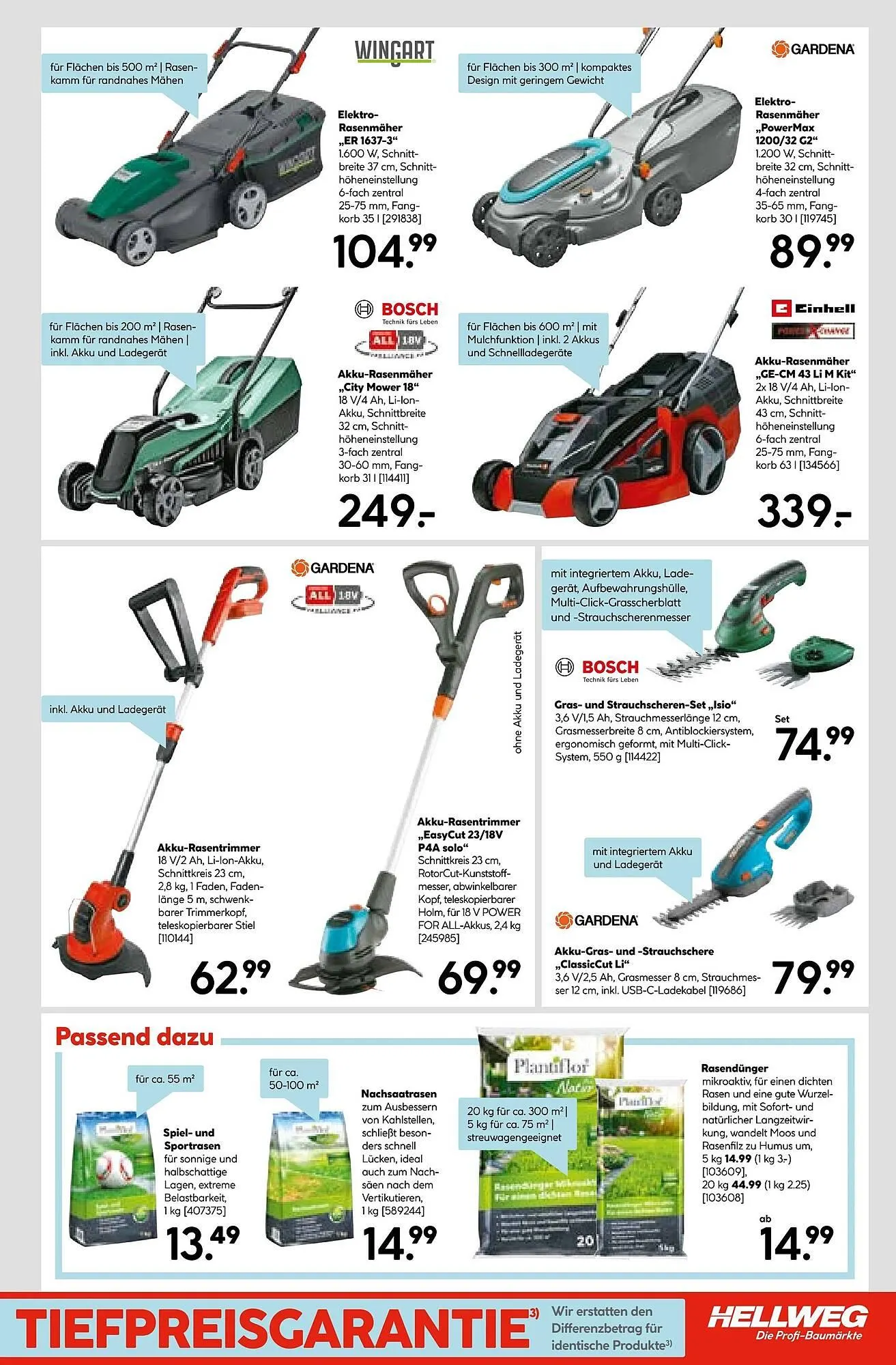 Hellweg Prospekt von 30. Juni bis 5. Juli 2025 - Prospekt seite 21