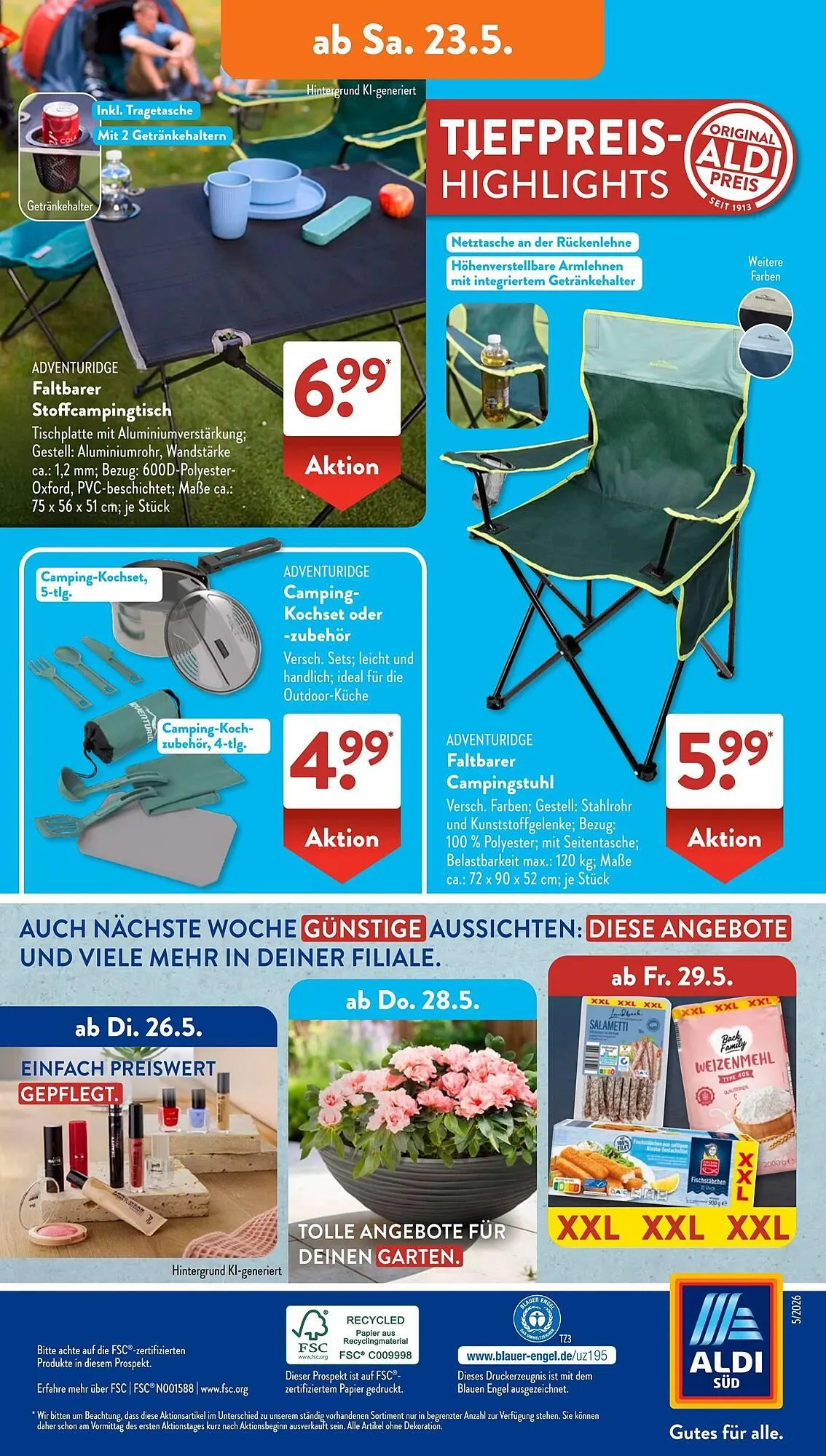 Aldi Süd Prospekt von 18. Mai bis 24. Mai 2026 - Prospekt seite 18