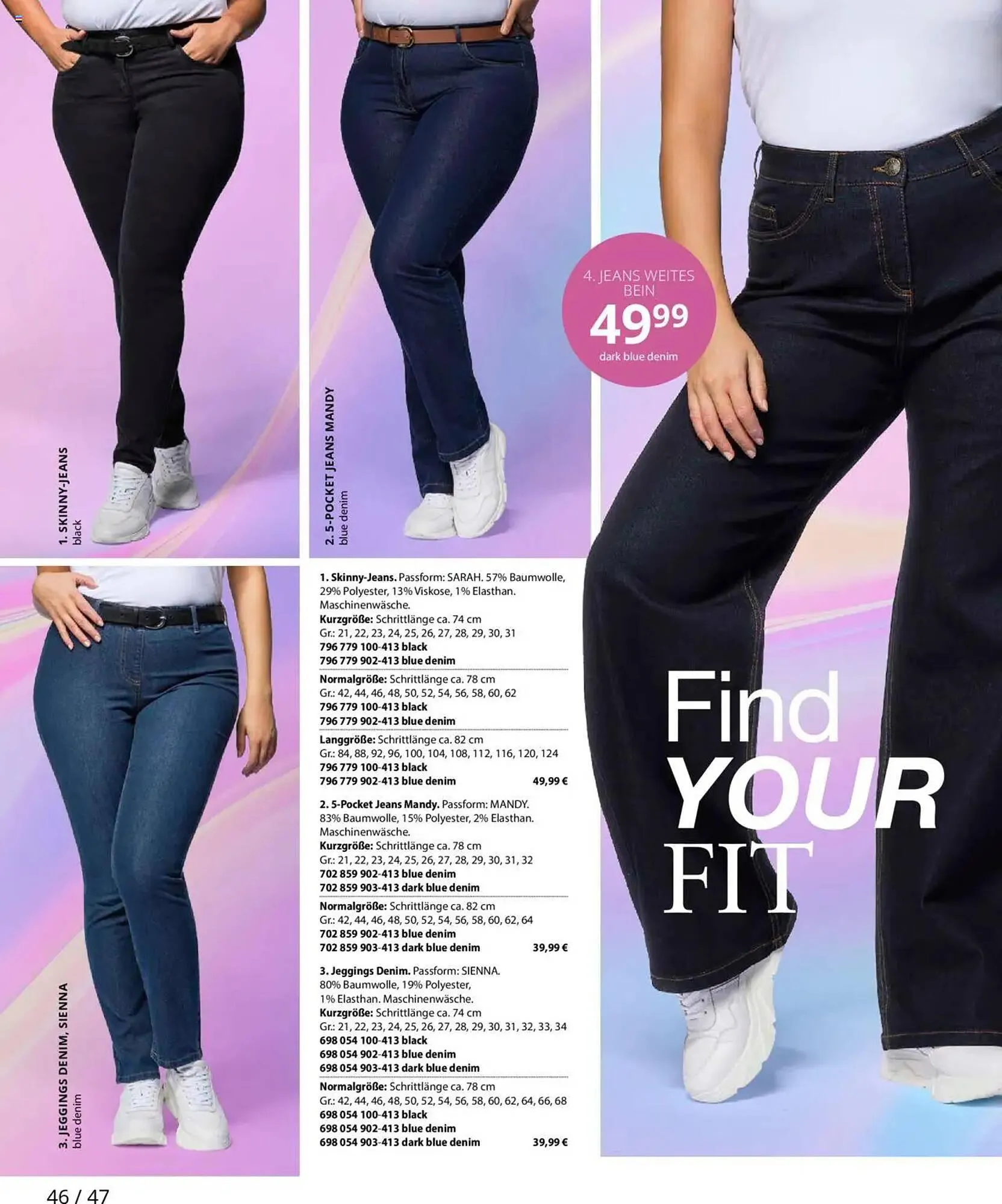 Ulla Popken Prospekt von 1. Juli bis 31. Juli 2025 - Prospekt seite 46