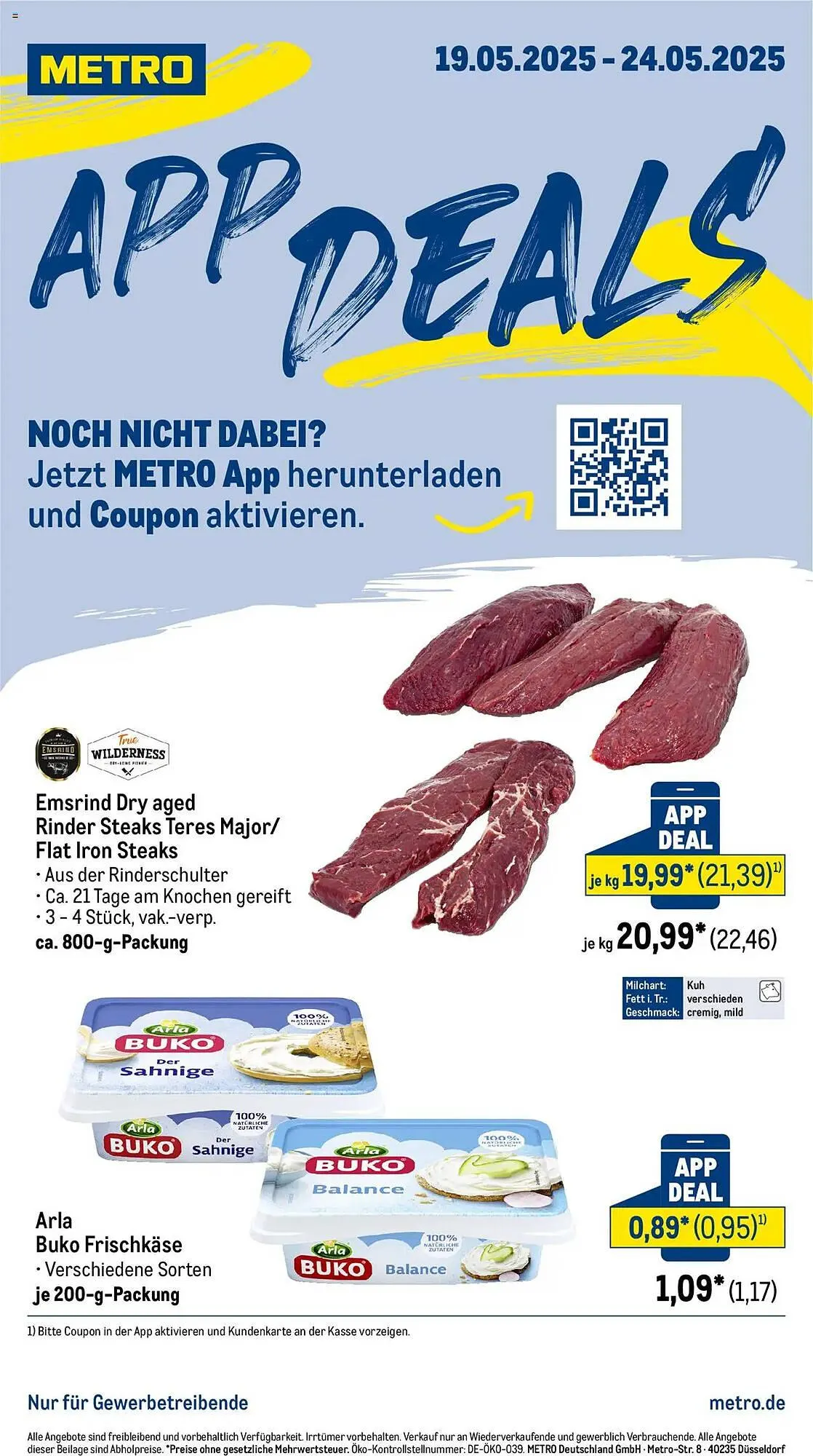 METRO Prospekt von 19. Mai bis 24. Mai 2025 - Prospekt seite 1