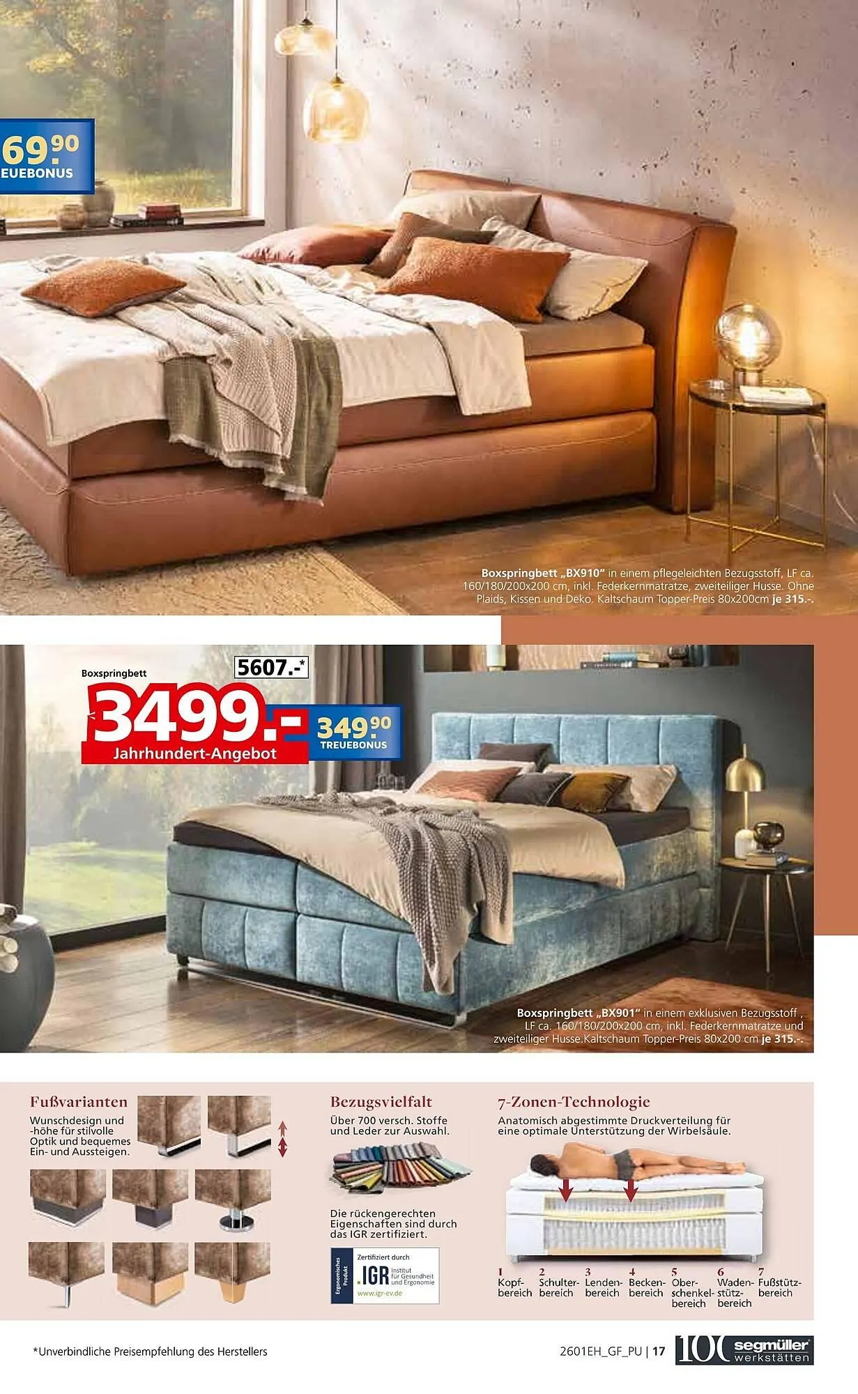 Segmüller Prospekt von 27. Dezember bis 10. Januar 2026 - Prospekt seite 17