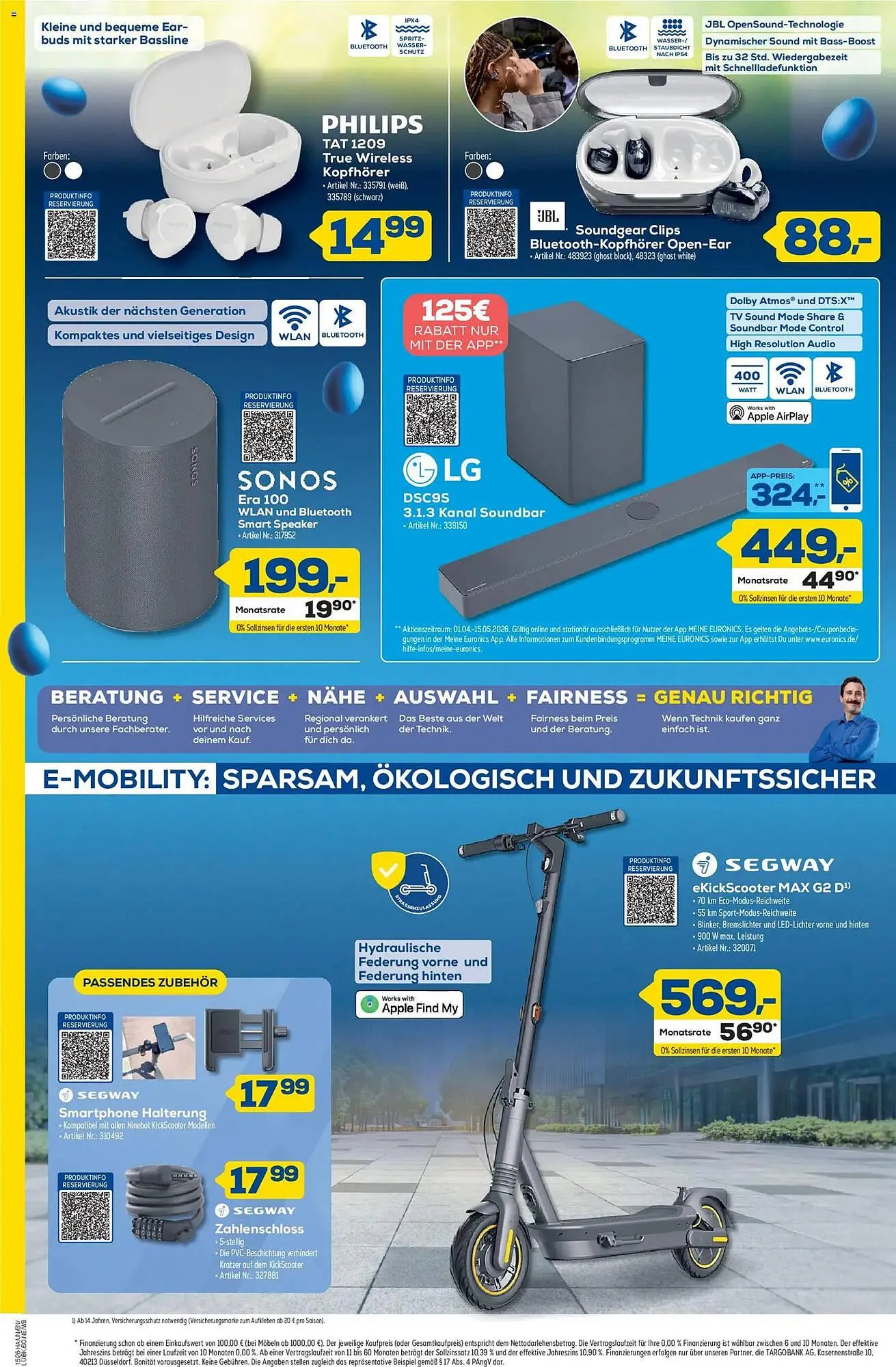 Euronics Berlet Prospekt von 2. April bis 8. April 2026 - Prospekt seite 4