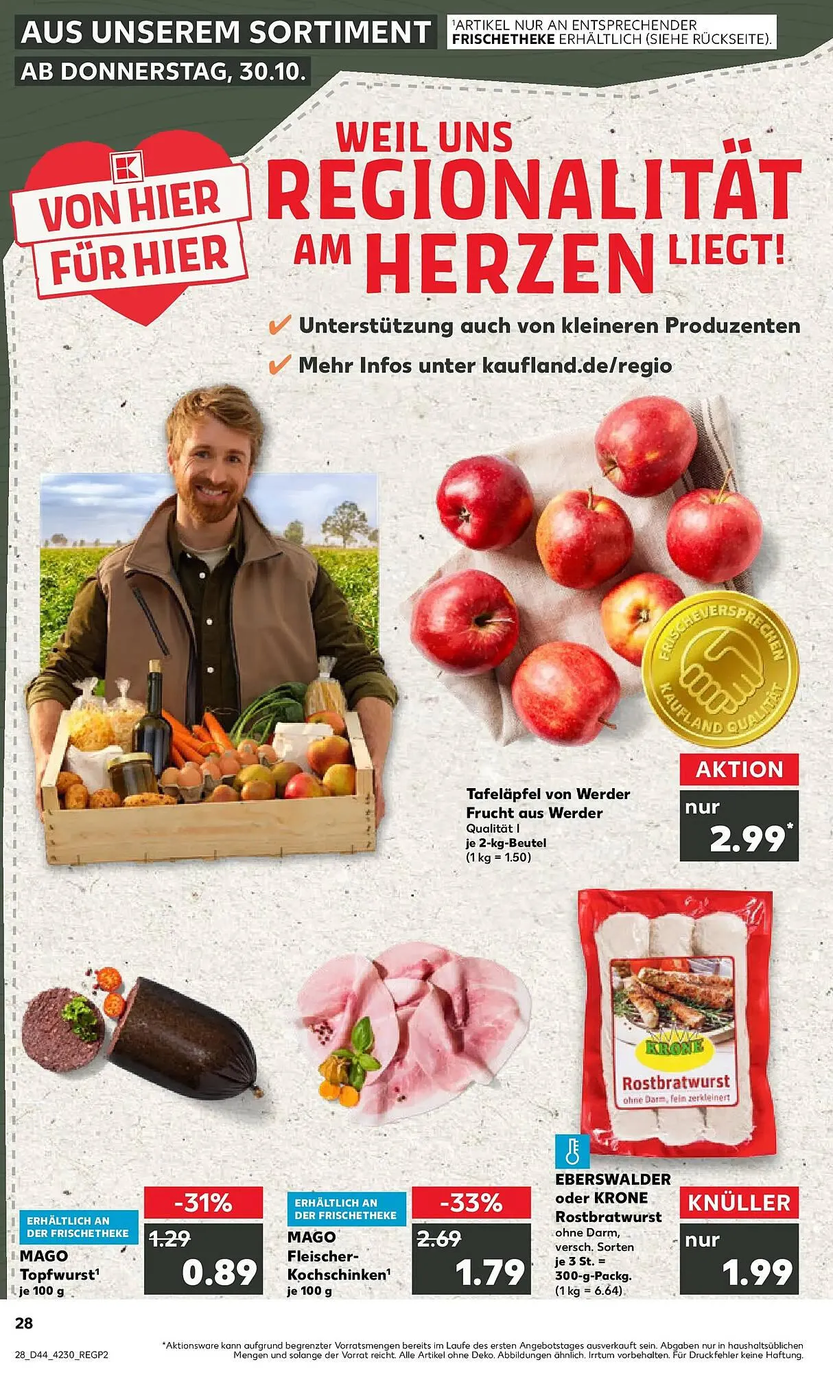 Kaufland Prospekt von 2. November bis 5. November 2025 - Prospekt seite 28
