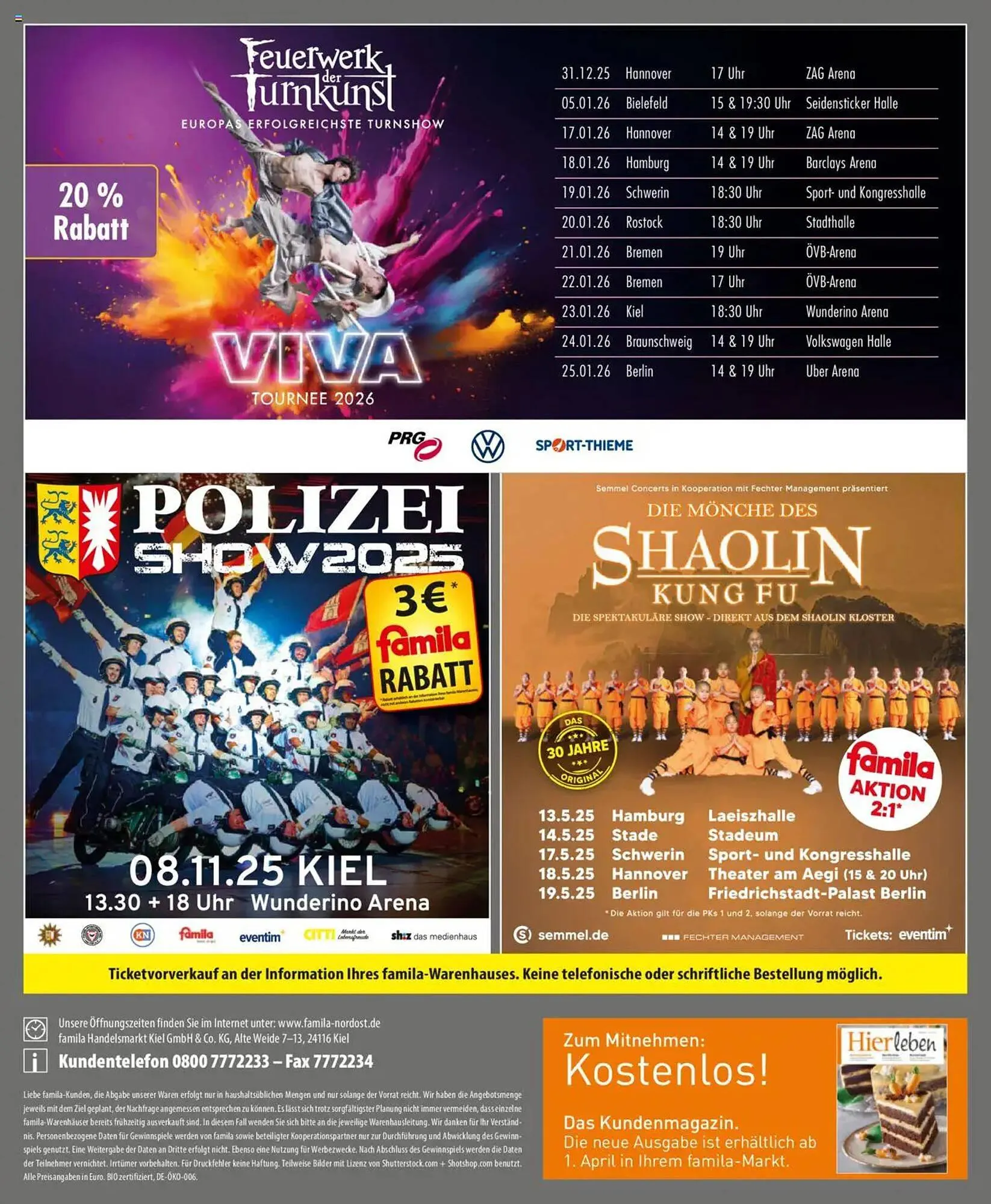 Famila Nord Ost Prospekt von 31. März bis 5. April 2025 - Prospekt seite 24