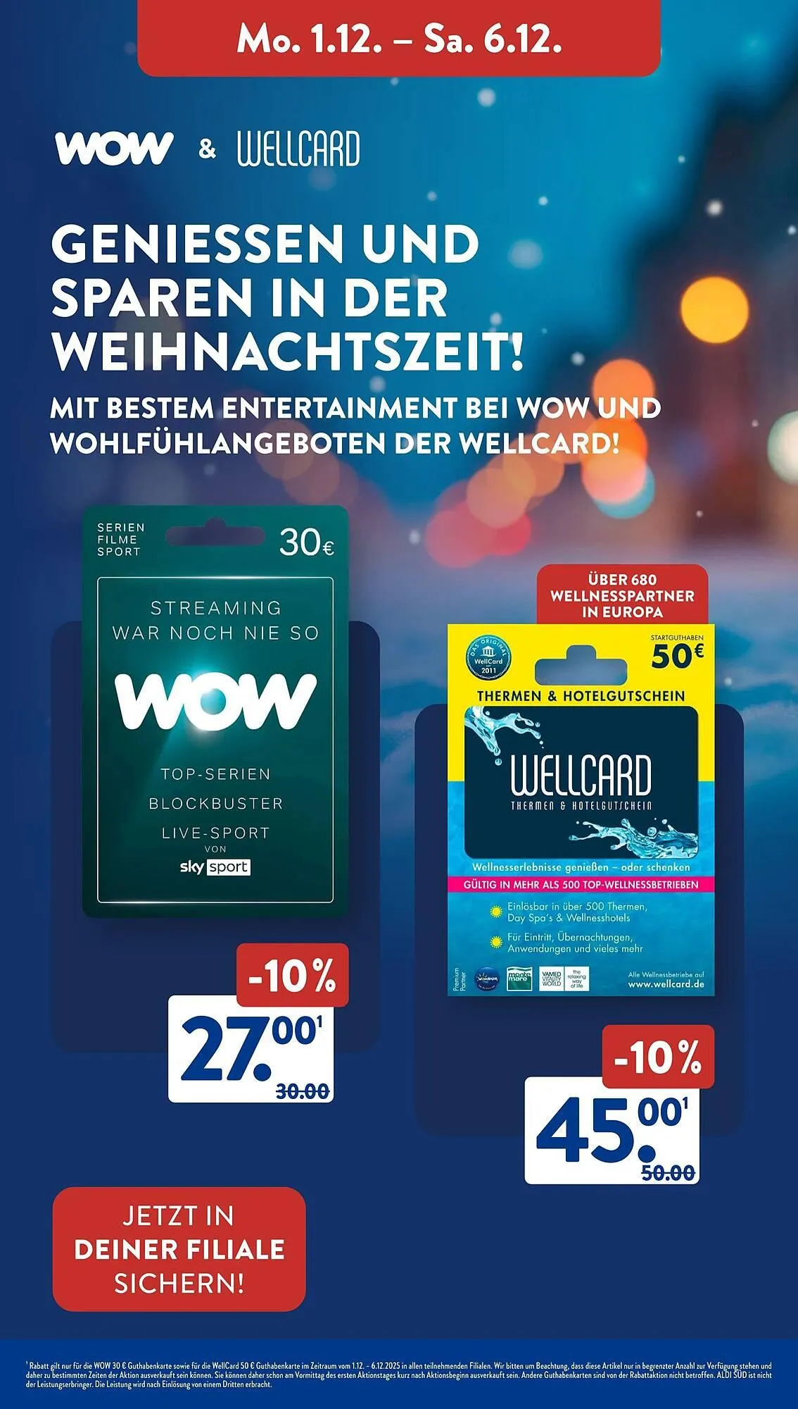 Aldi Süd Prospekt von 1. Dezember bis 7. Dezember 2025 - Prospekt seite 32